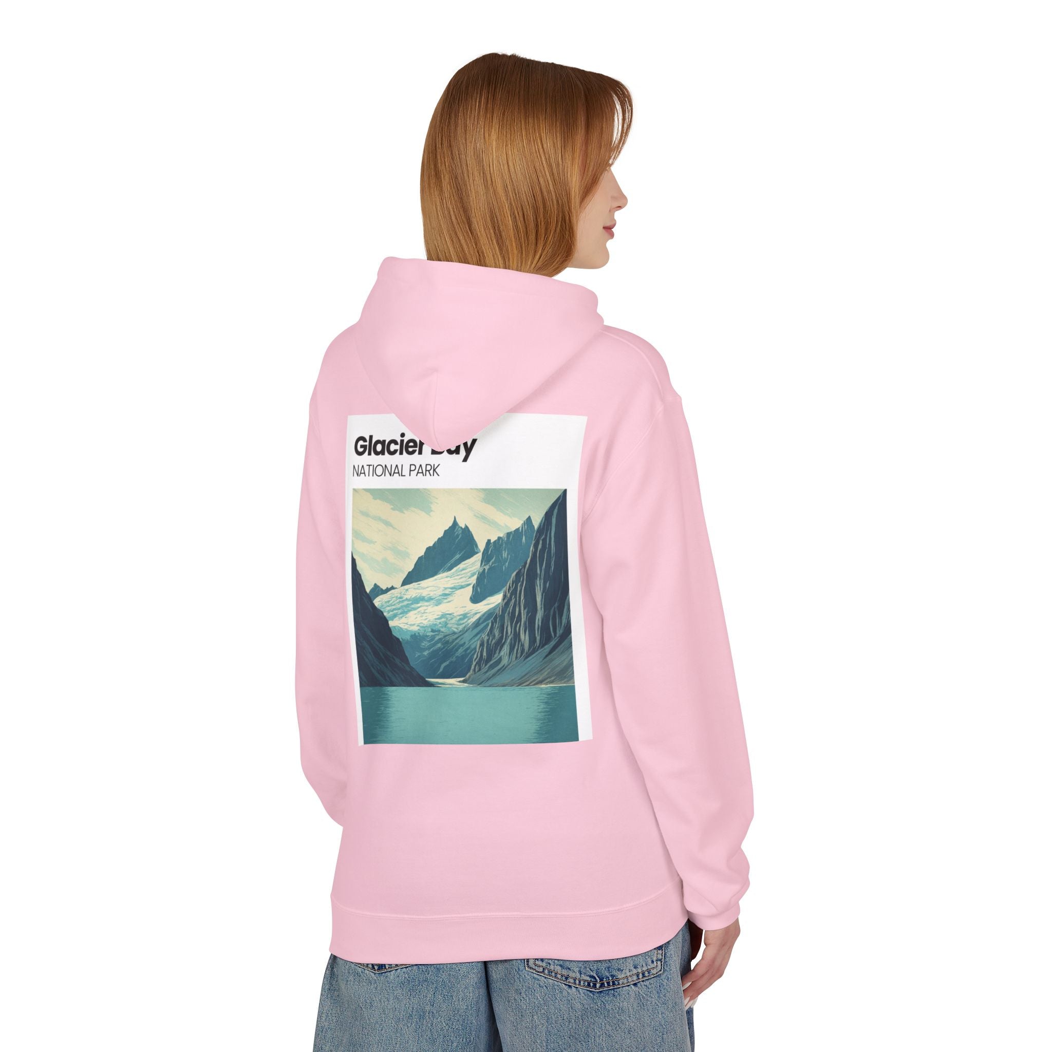 Vintage Wave Surf Patch Hoodie | Small Chest Graphic, Coastal Vibes
