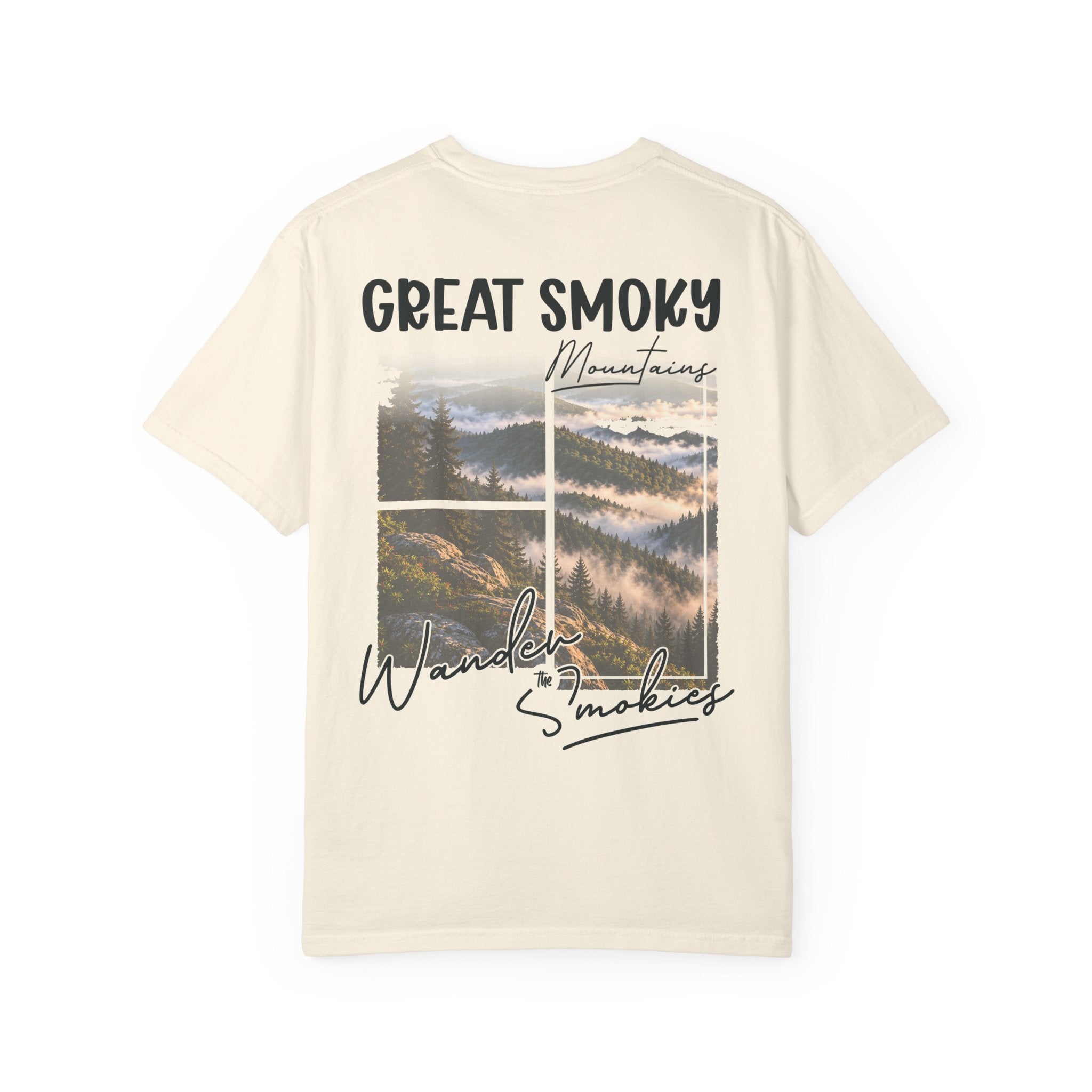 Great Smoky Mountains Misty Ridges Graphic T-Shirt