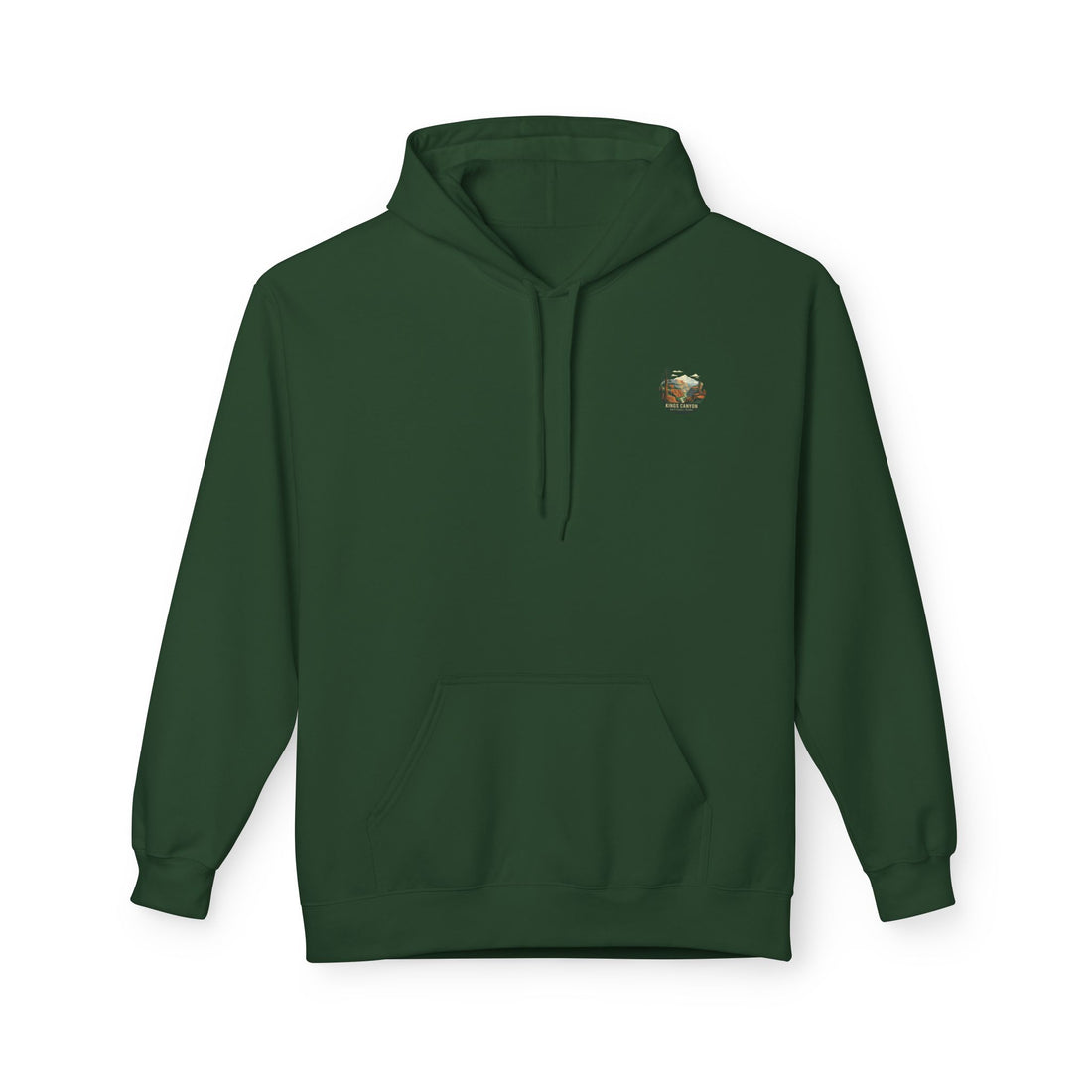 Kings Canyon National Park Hoodie | Vintage Landscape Graphic
