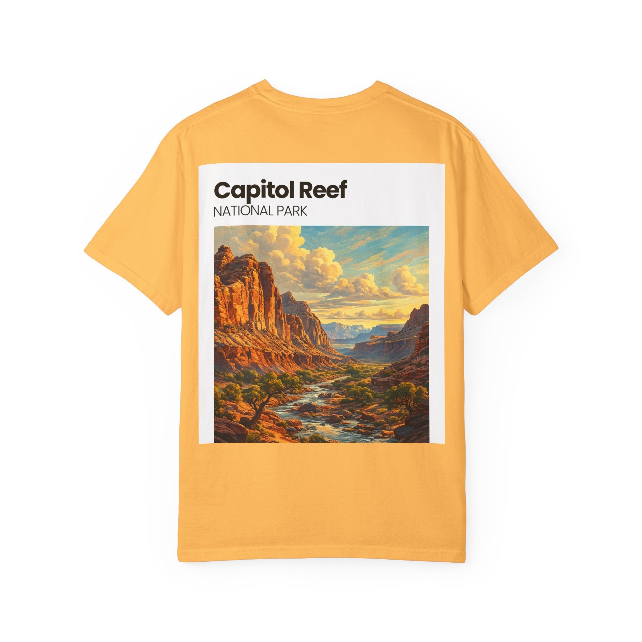 Capitol Reef National Park landscape T-Shirt | Scenic Utah canyon tee
