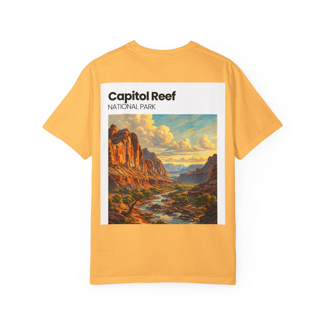 Capitol Reef National Park landscape T-Shirt | Scenic Utah canyon tee