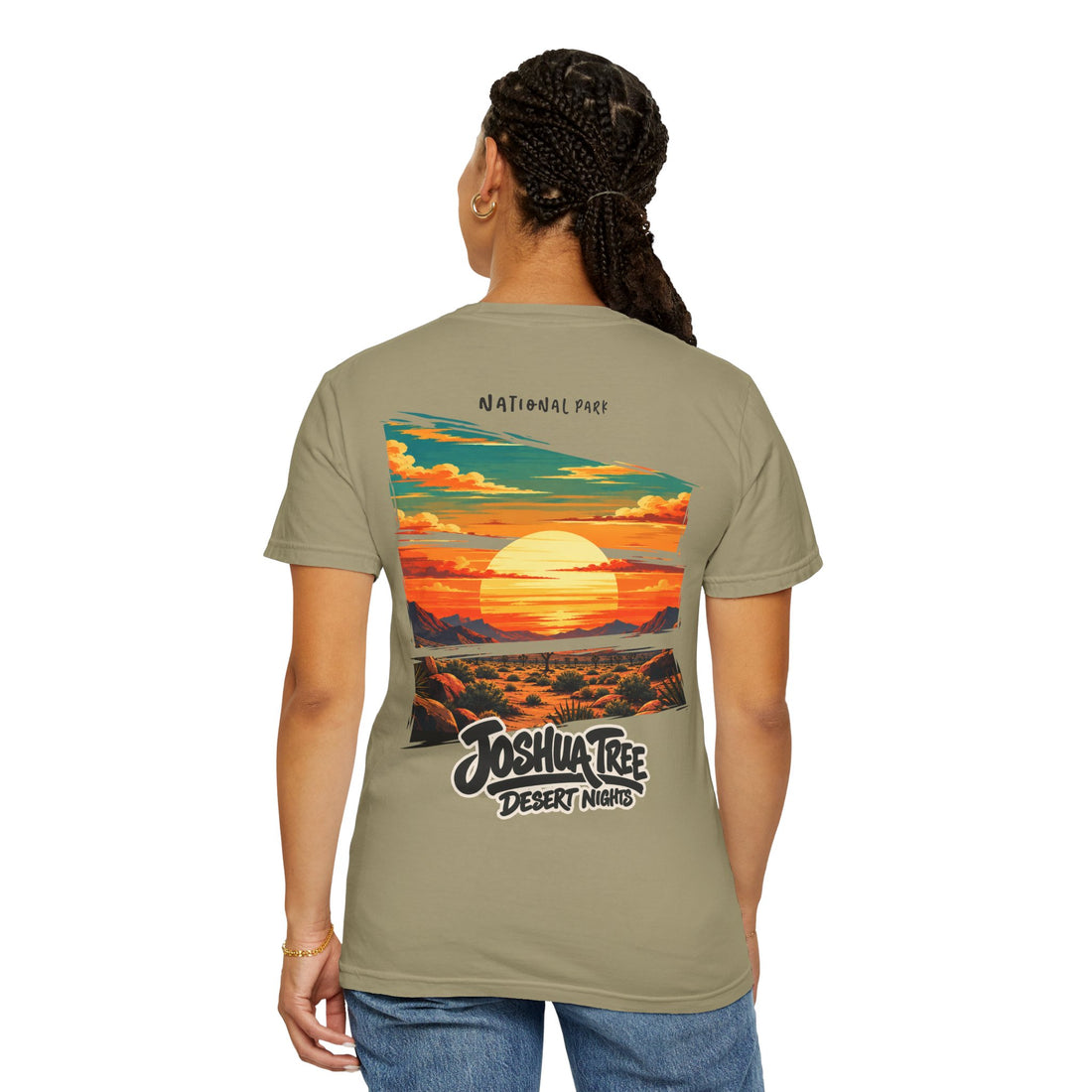 Joshua Tree National Park – Desert Sunset Graphic T-Shirt