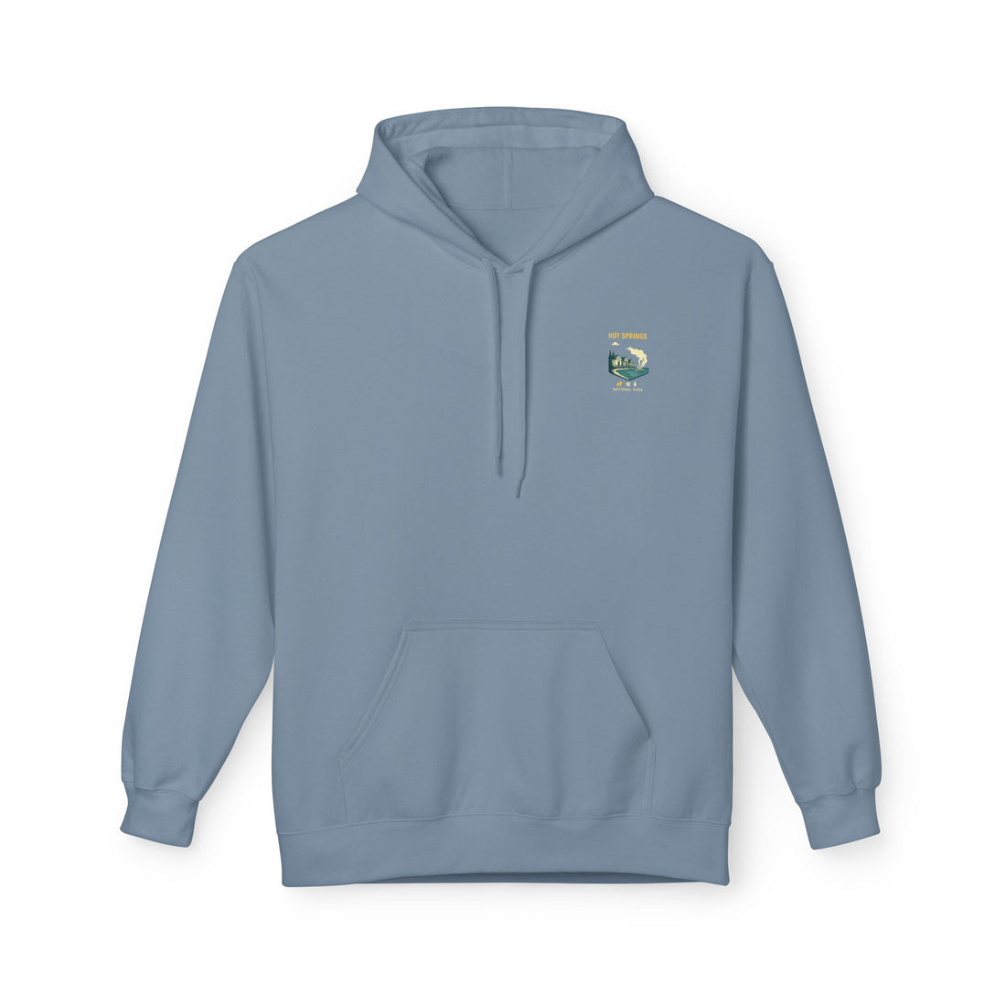 Hot Springs National Park Hoodie | Scenic Thermal Pool Illustration