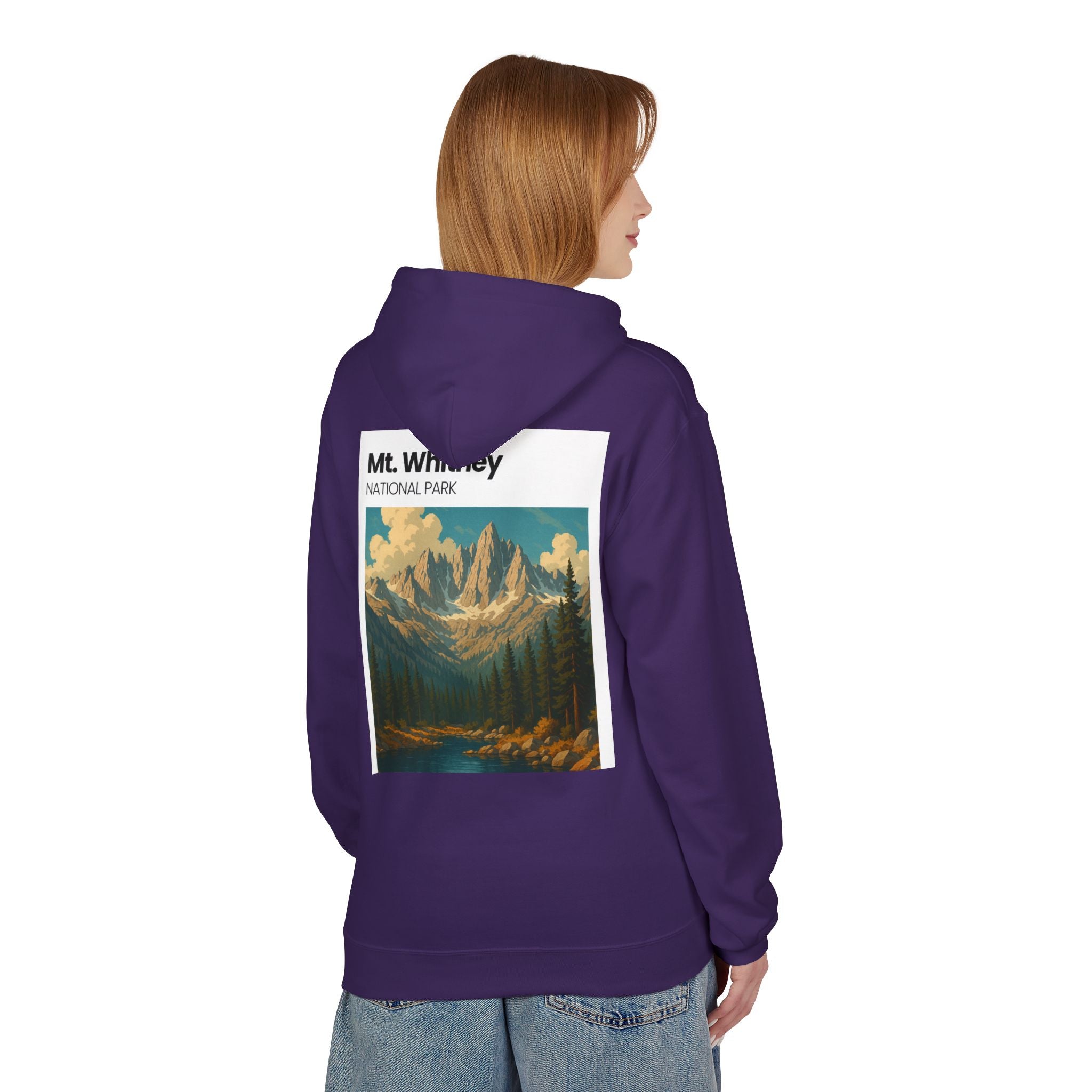 Mt. Whitney National Park hoodie | Mountain landscape sweatshirt