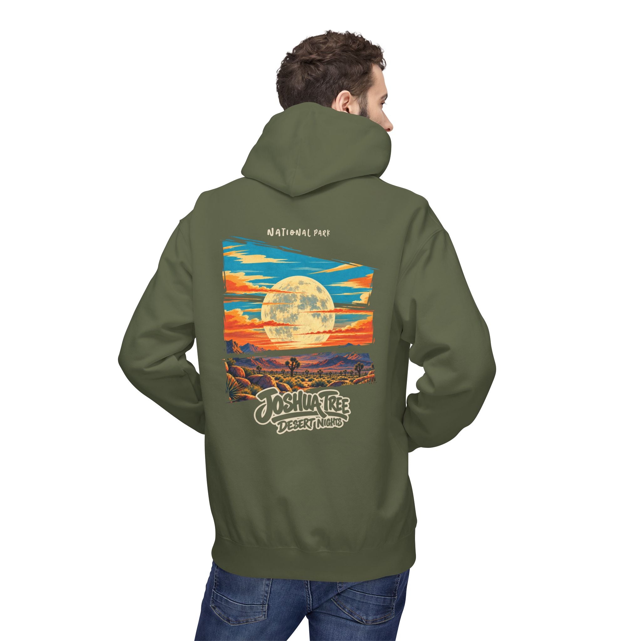 Joshua Tree National Park – Moon Graphic Hoodie