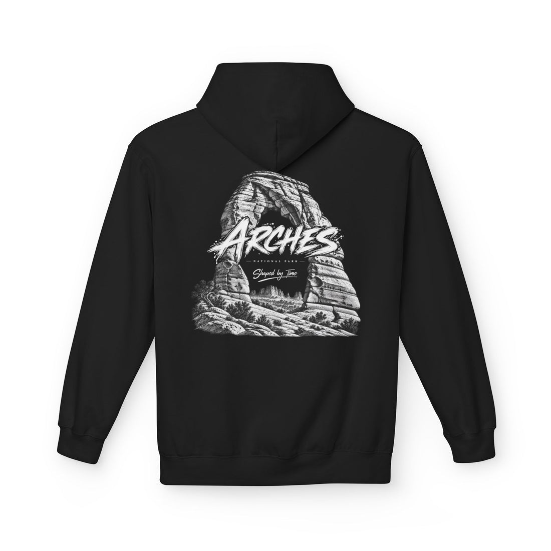 Arches National Park Delicate Arch Graphic Hoodie