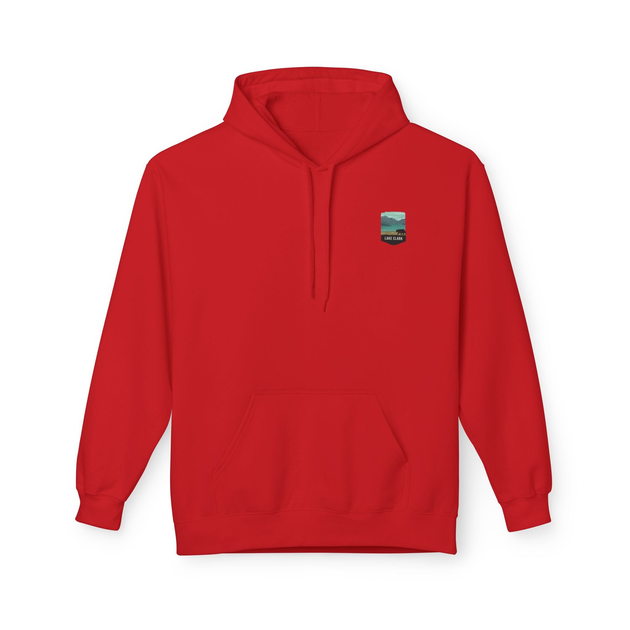 Lake Clark National Park vintage landscape Hoodie | Mountain Lake Seaplane