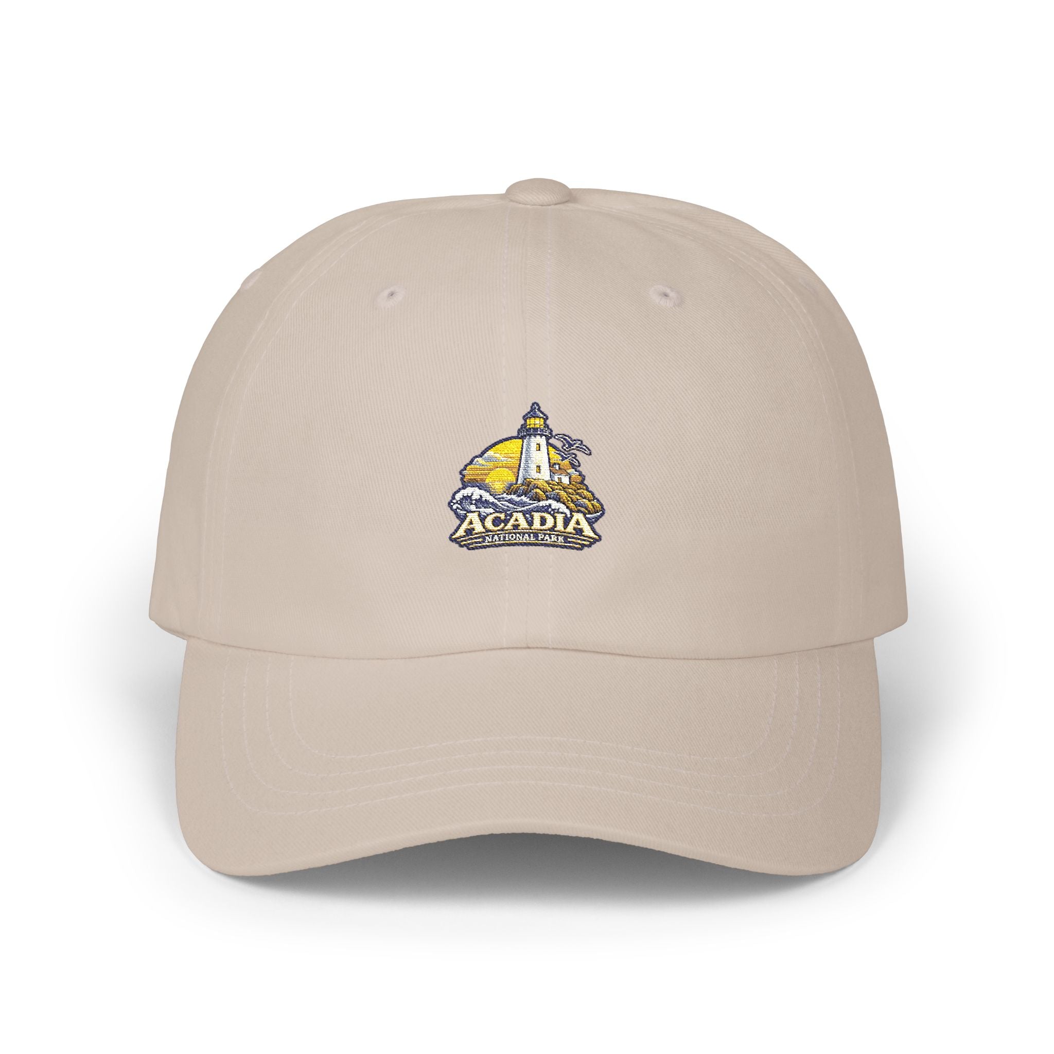 Acadia National Park Lighthouse Dad Cap