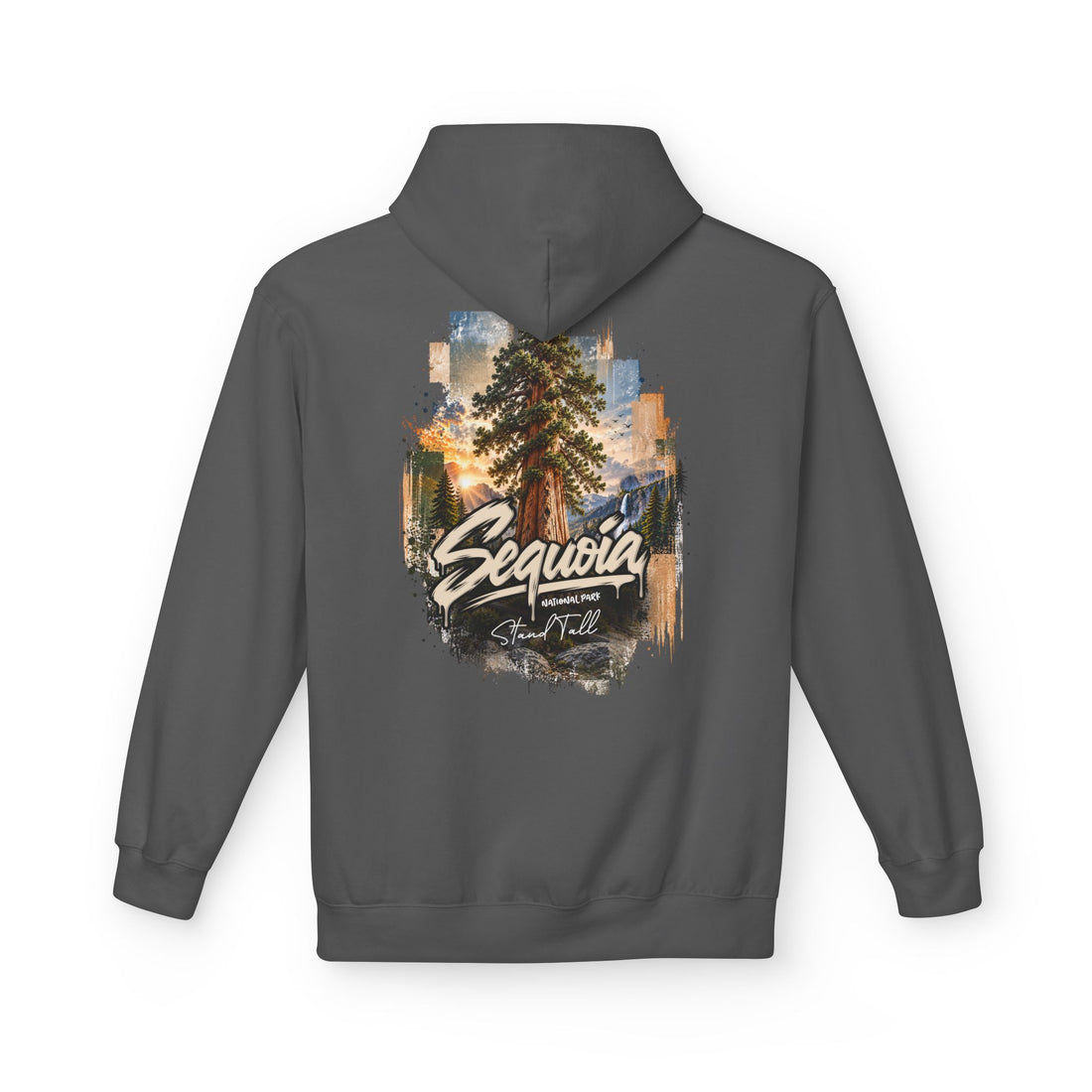 Sequoia National Park – Giant Sequoia Stand Tall Graphic Hoodie