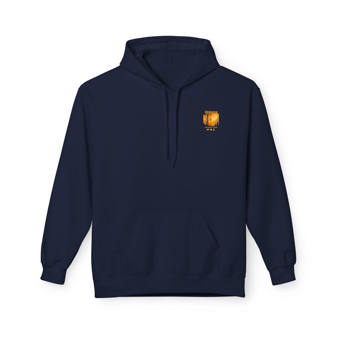 Sequoia National Park Vintage Poster Hoodie | Forest Landscape Sweatshirt