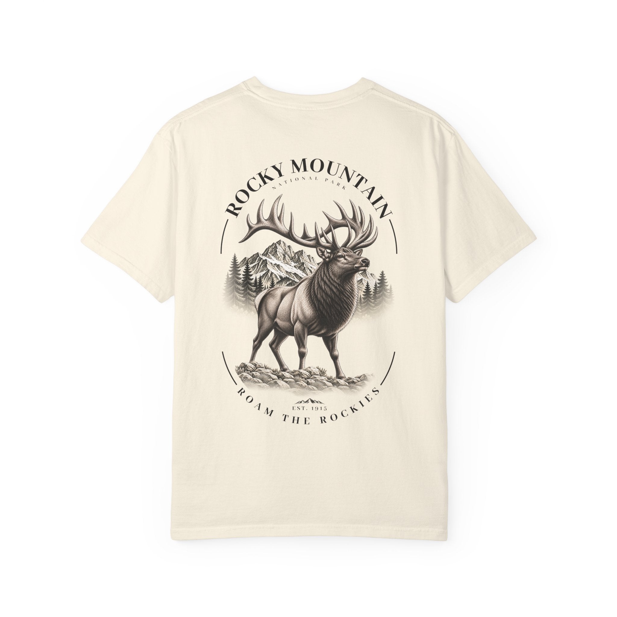 Rocky Mountain National Park Elk Graphic T-Shirt