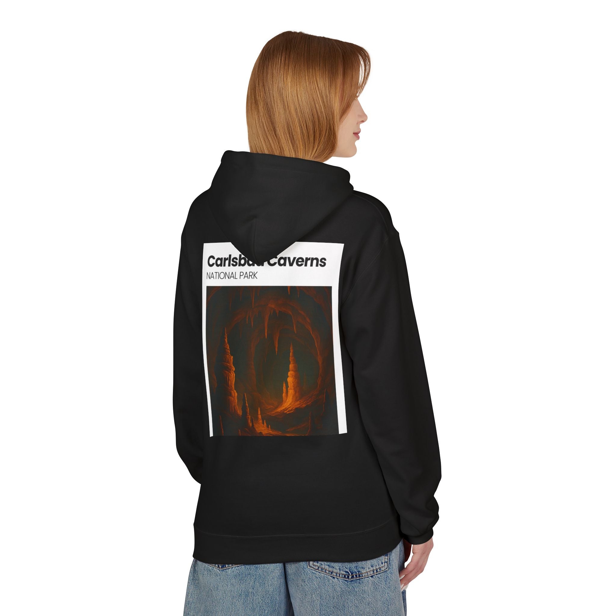 Carlsbad Caverns National Park Hoodie | Cave Stalactite Stalagmite Design