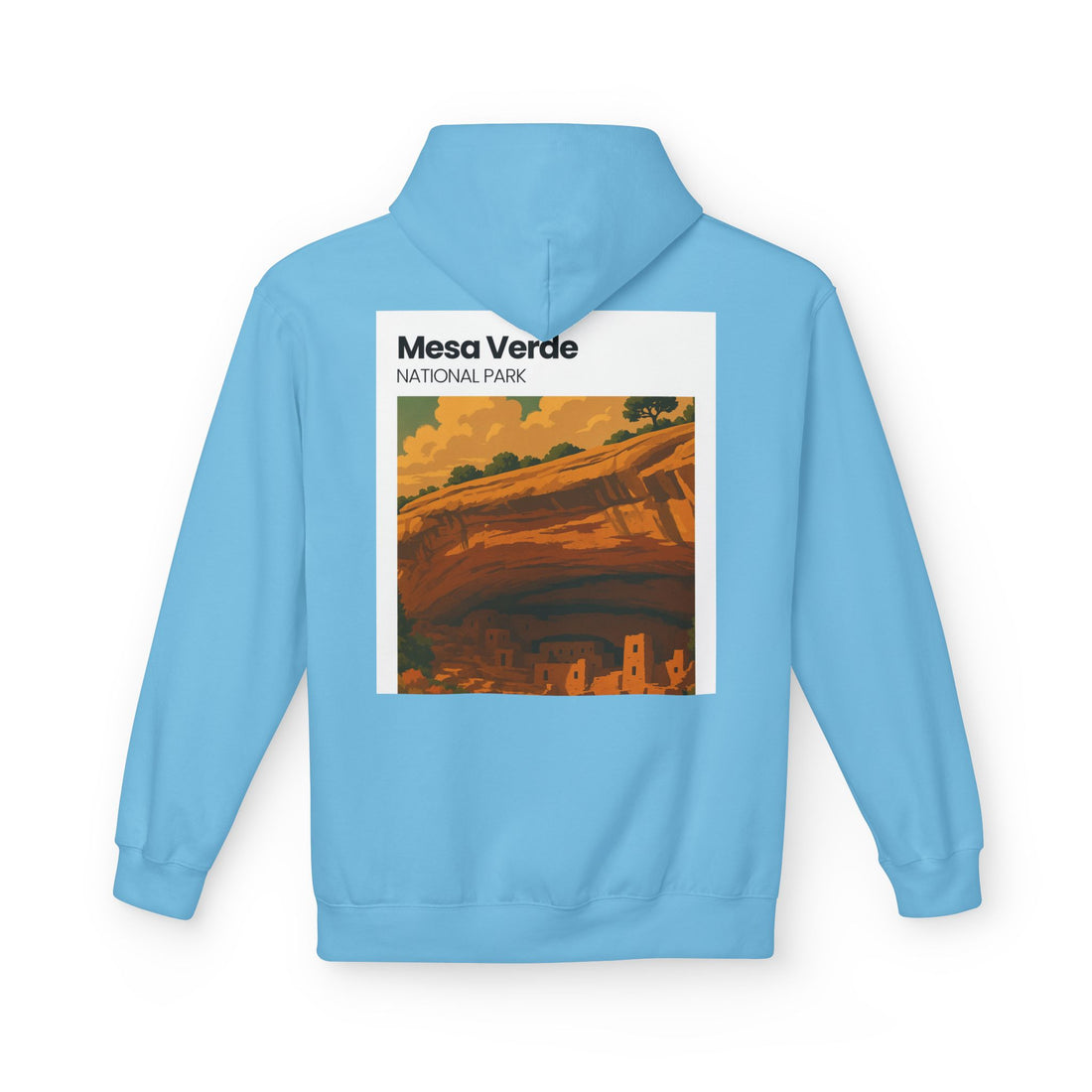 Mesa Verde National Park Hoodie | Cliff Dwelling Landscape Print