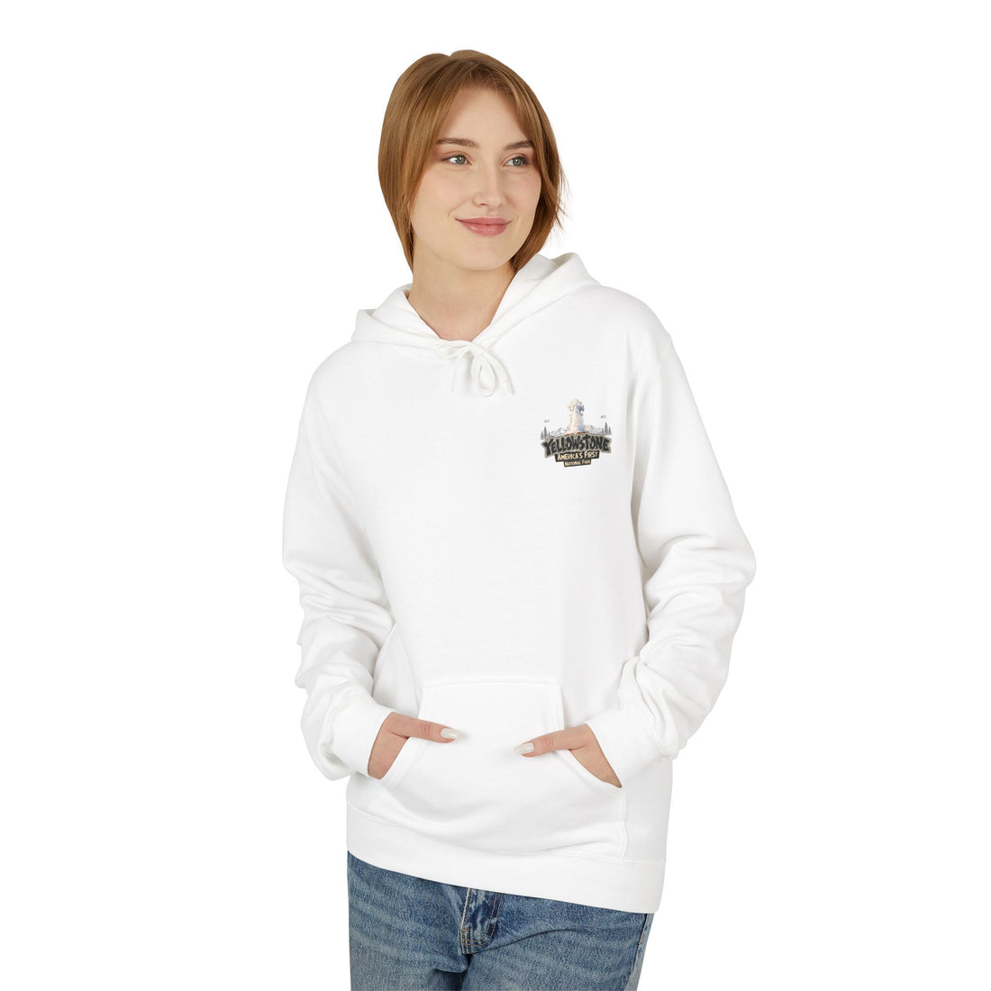 Yellowstone Old Faithful – Where the Wild Still Roams Hoodie
