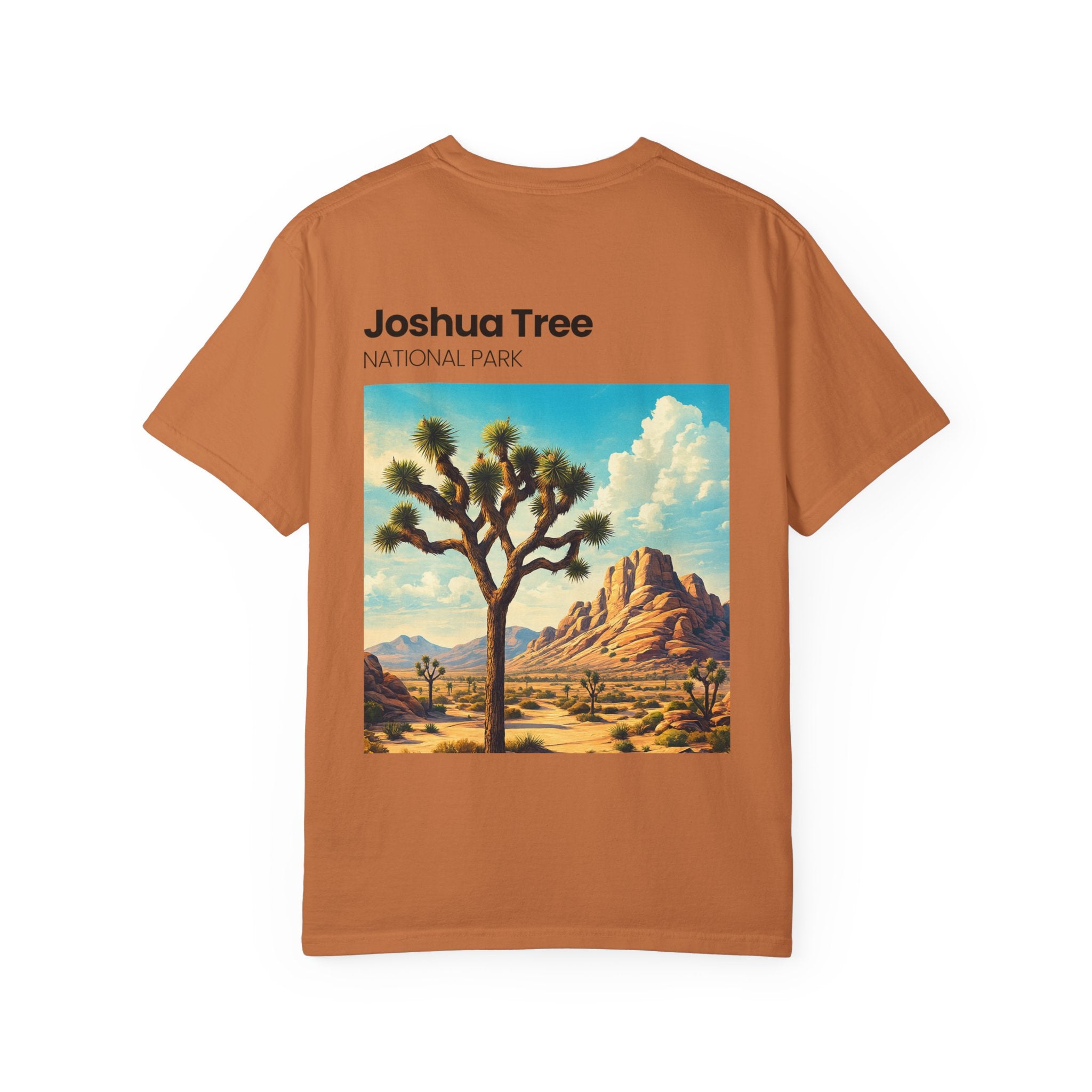 Joshua Tree National Park Vintage Landscape T-Shirt | Desert Scene Tee
