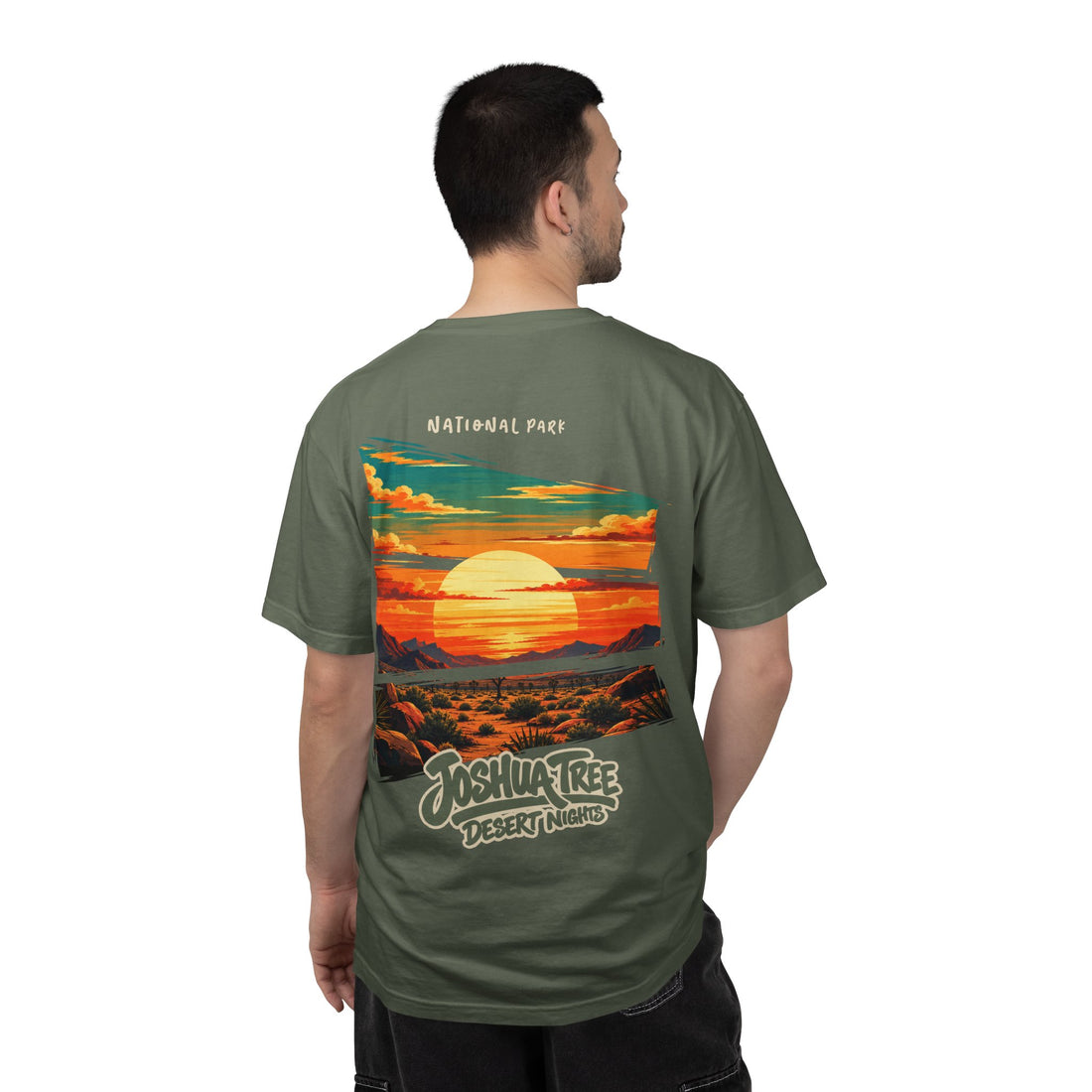 Joshua Tree National Park – Desert Sunset Graphic T-Shirt