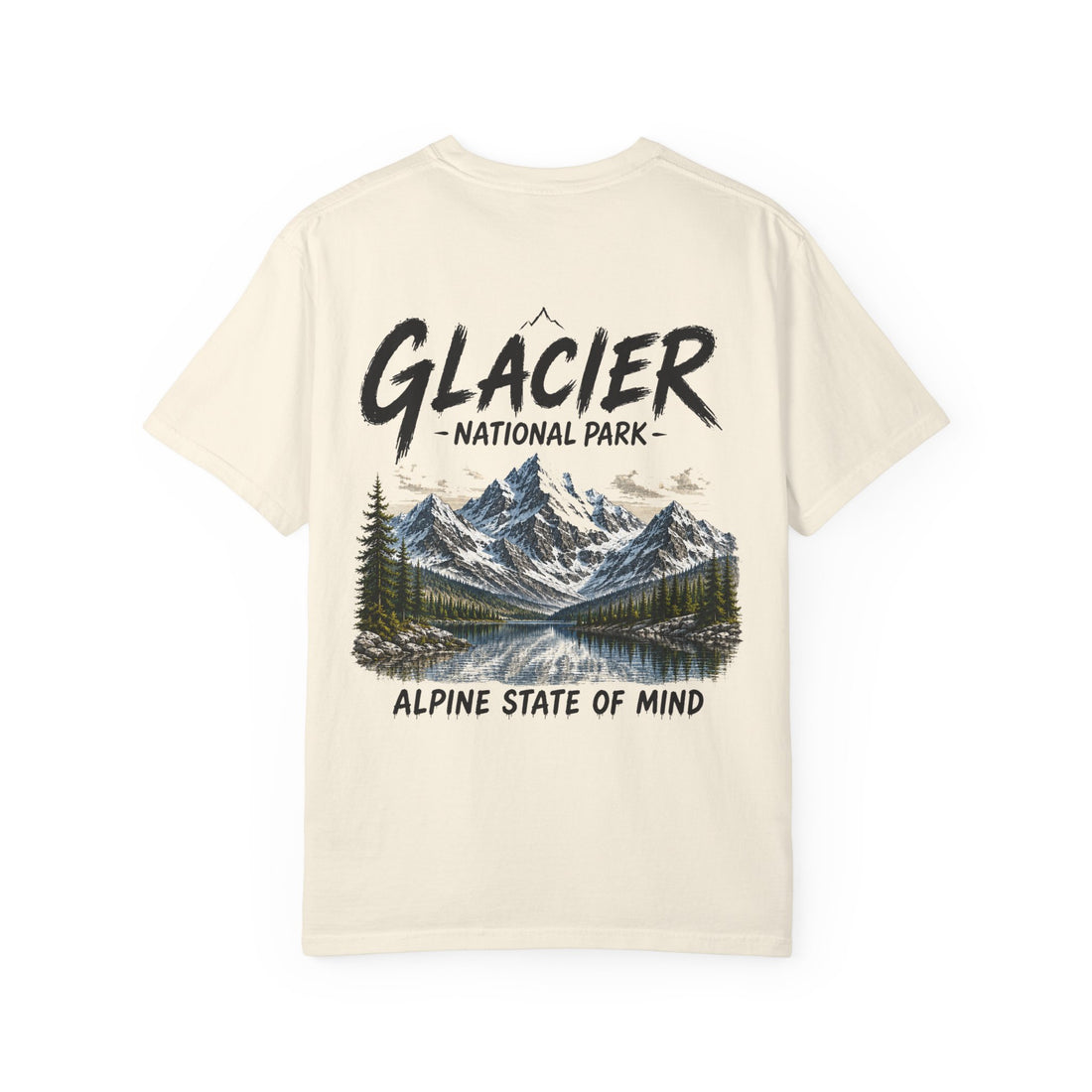 Glacier National Park Snowy PeaksT-Shirt