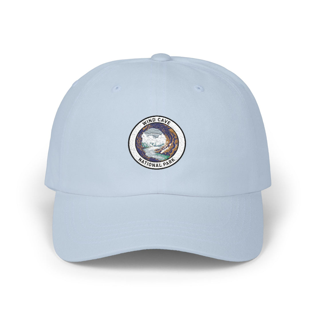 Vintage National Park Badge Dad Cap | Retro Earth Patch Hat