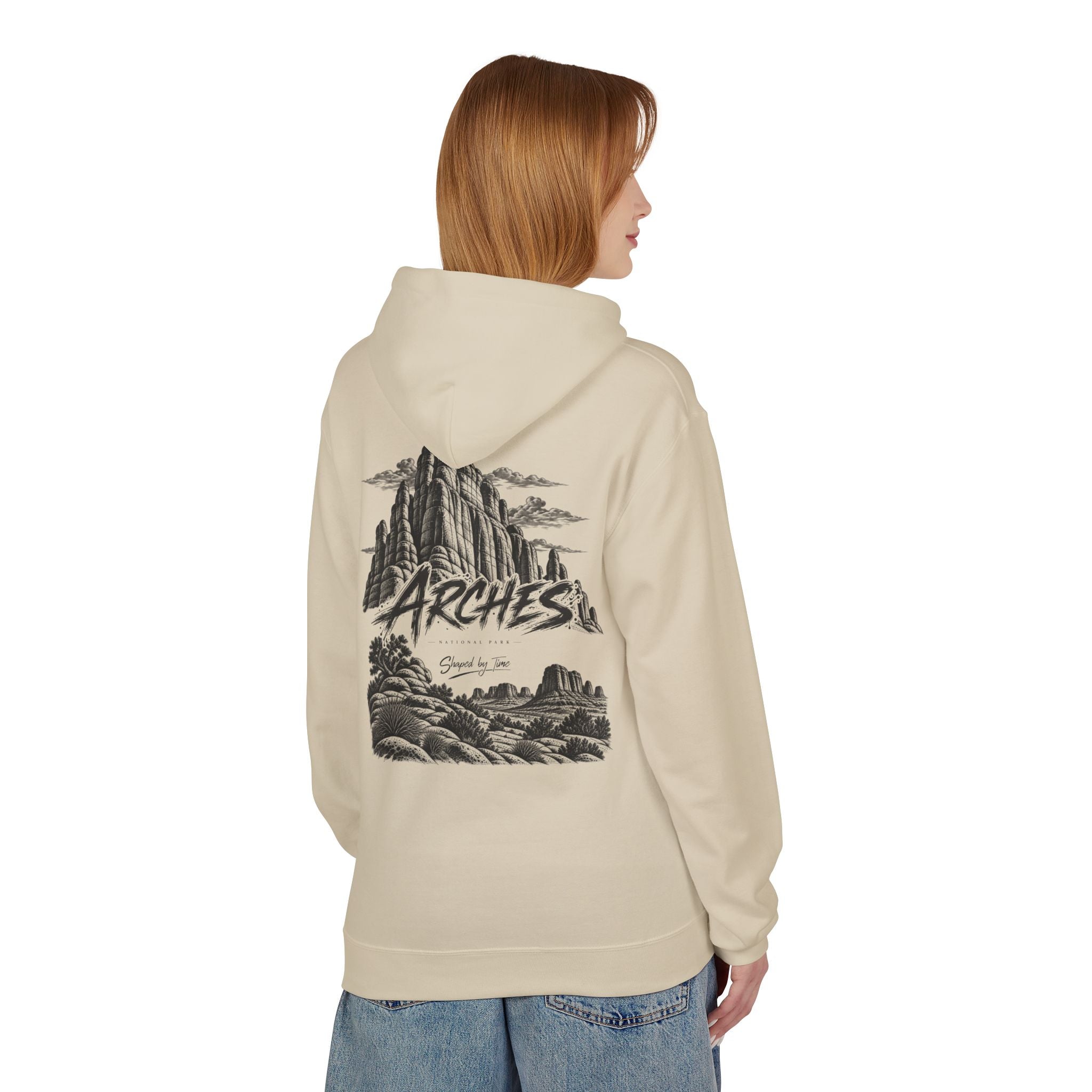 Arches National Park Red Rock Graphic Hoodie