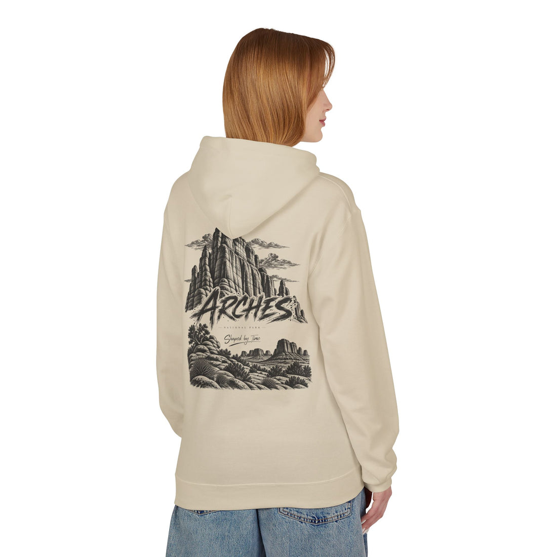 Arches National Park Red Rock Graphic Hoodie