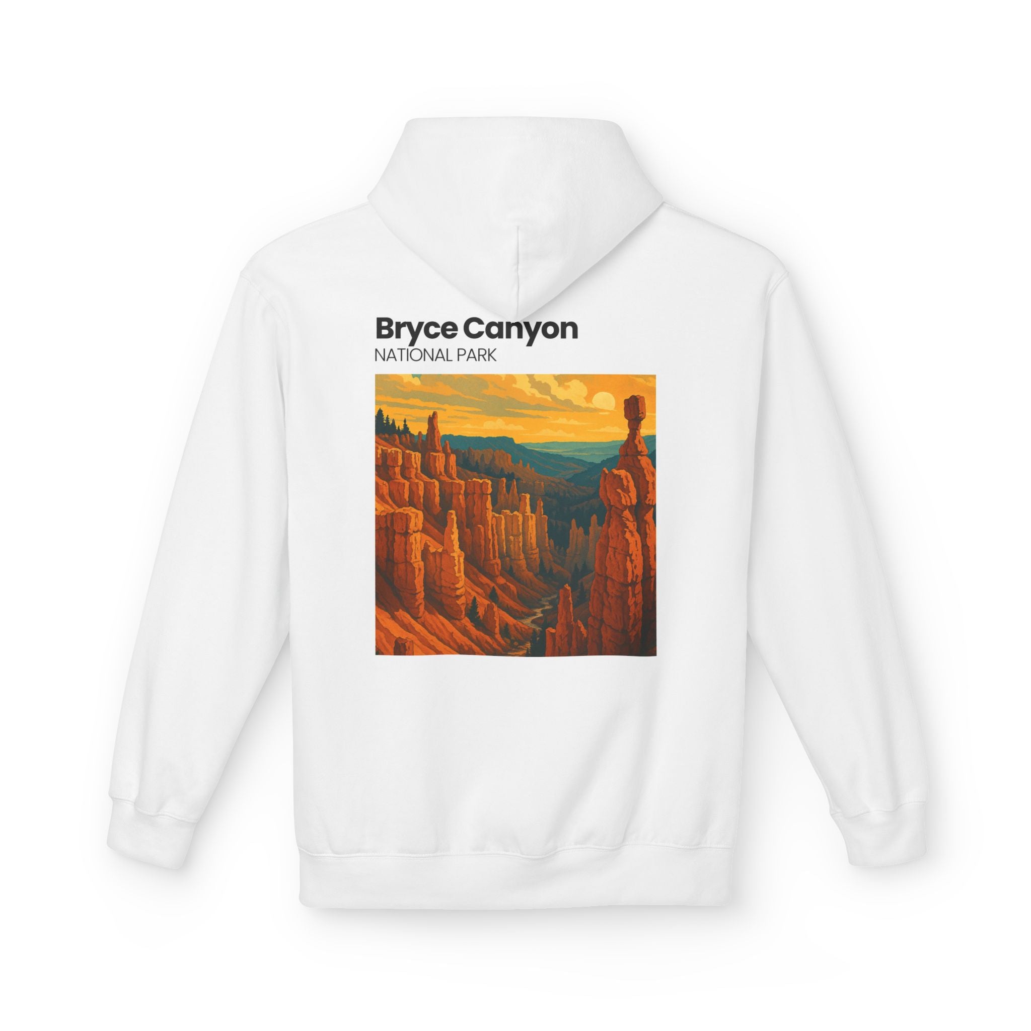 Bryce Canyon National Park Hoodie | Sunset Canyon Landscape