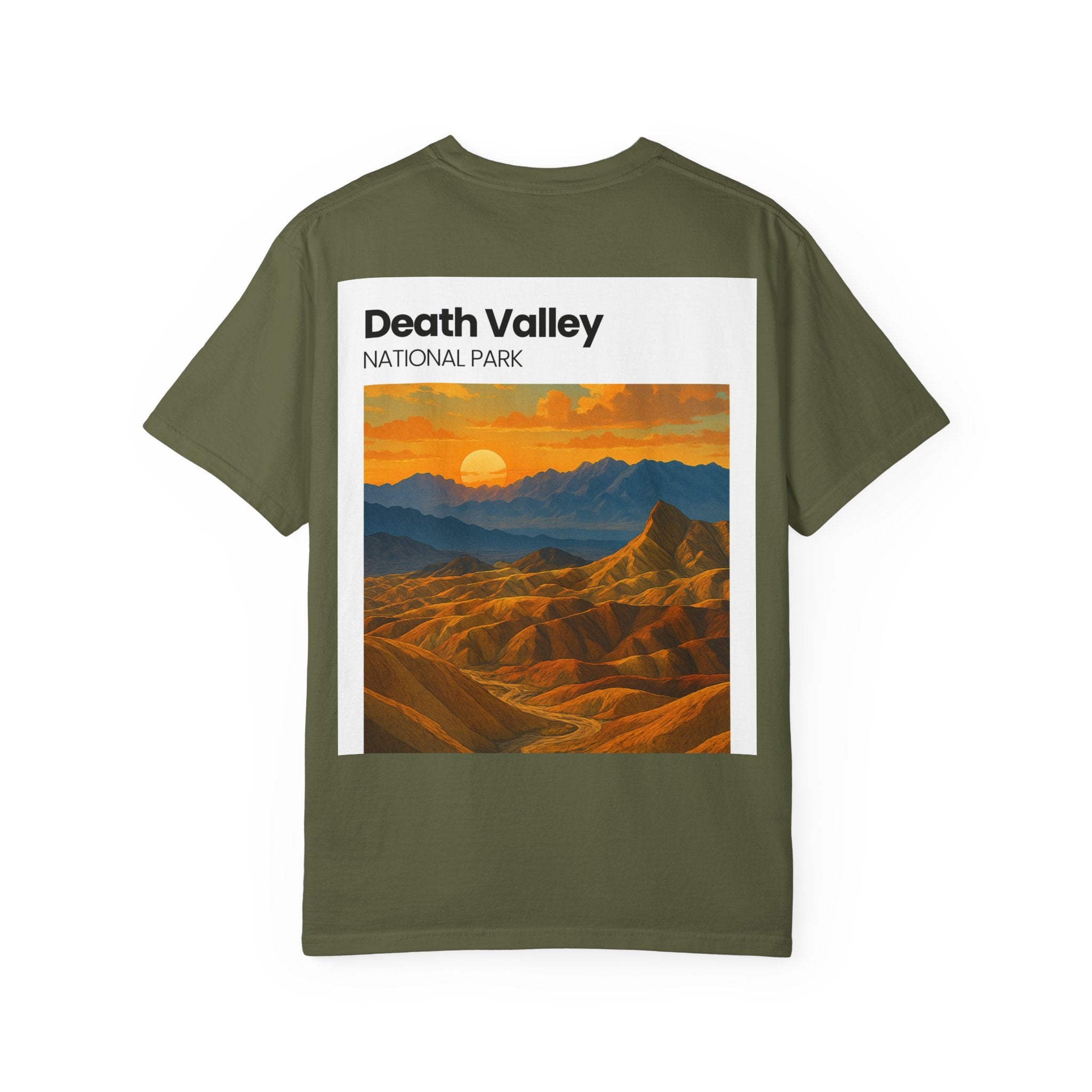 Death Valley National Park landscape T-Shirt | sunset desert scene