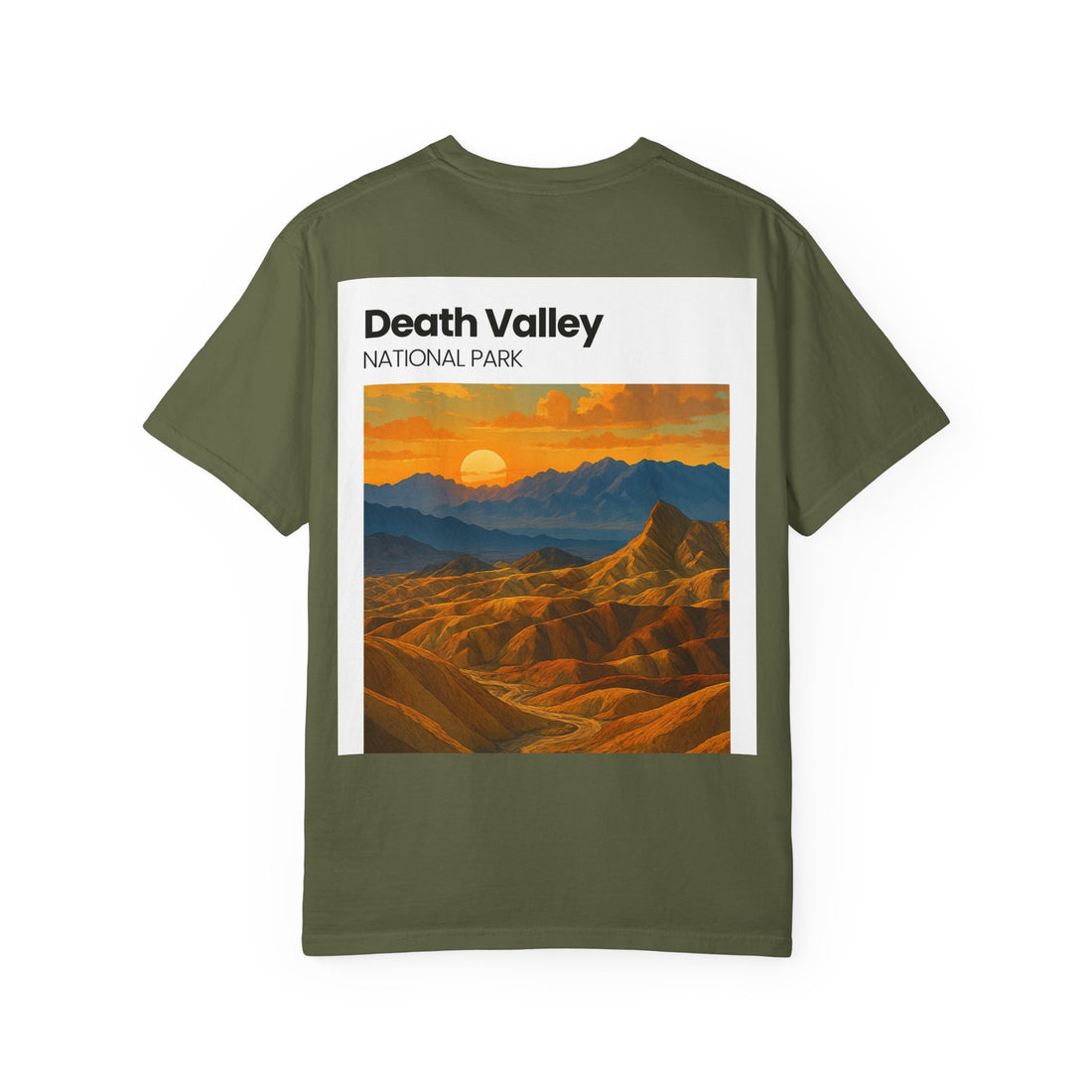 Death Valley National Park landscape T-Shirt | sunset desert scene
