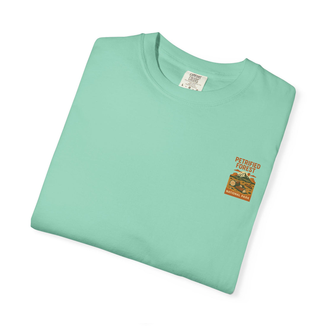 Petrified Forest National Park Poster T-shirt | Vintage Landscape Print