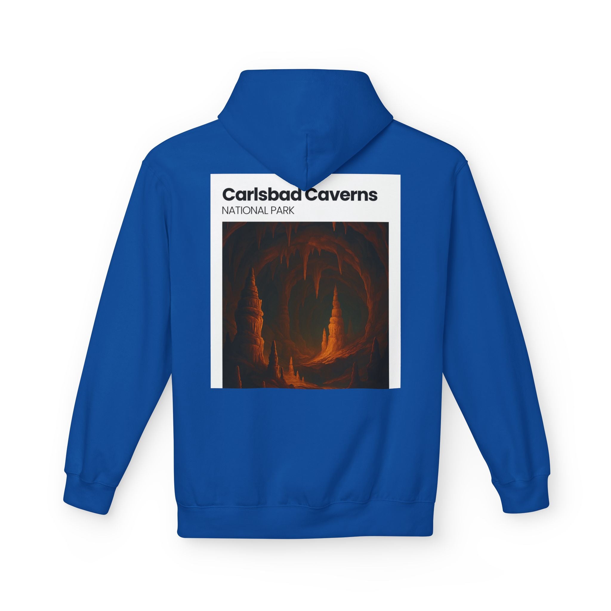 Carlsbad Caverns National Park Hoodie | Cave Stalactite Stalagmite Design