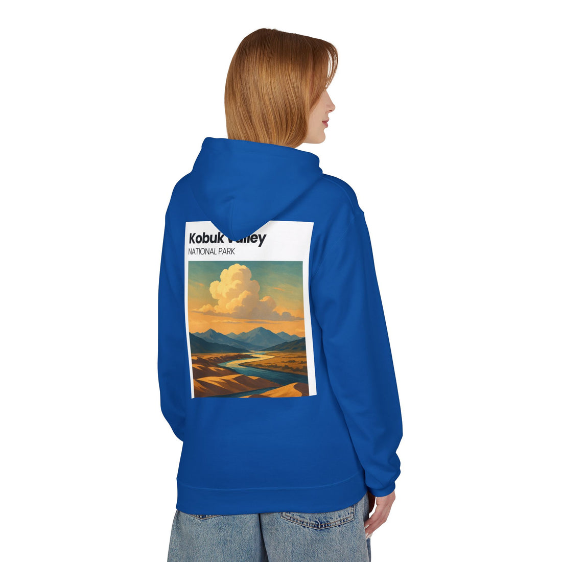 Kobuk Valley National Park landscape Hoodie | Vintage travel poster style