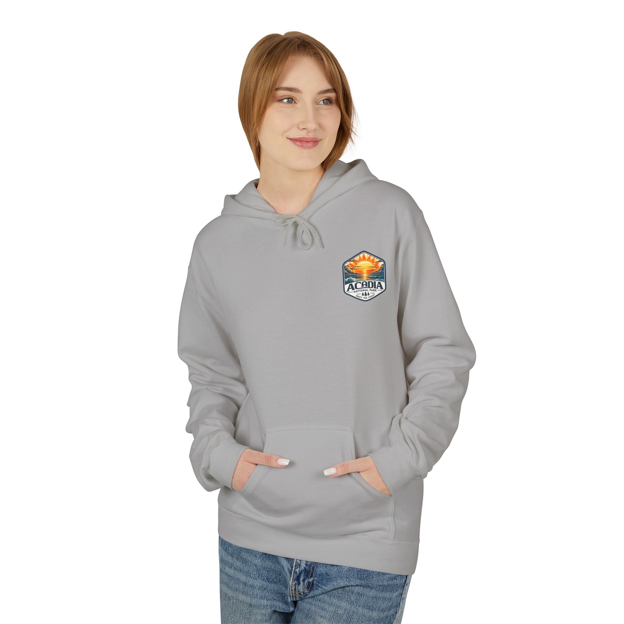 Acadia National Park Sunrise Graphic Hoodie