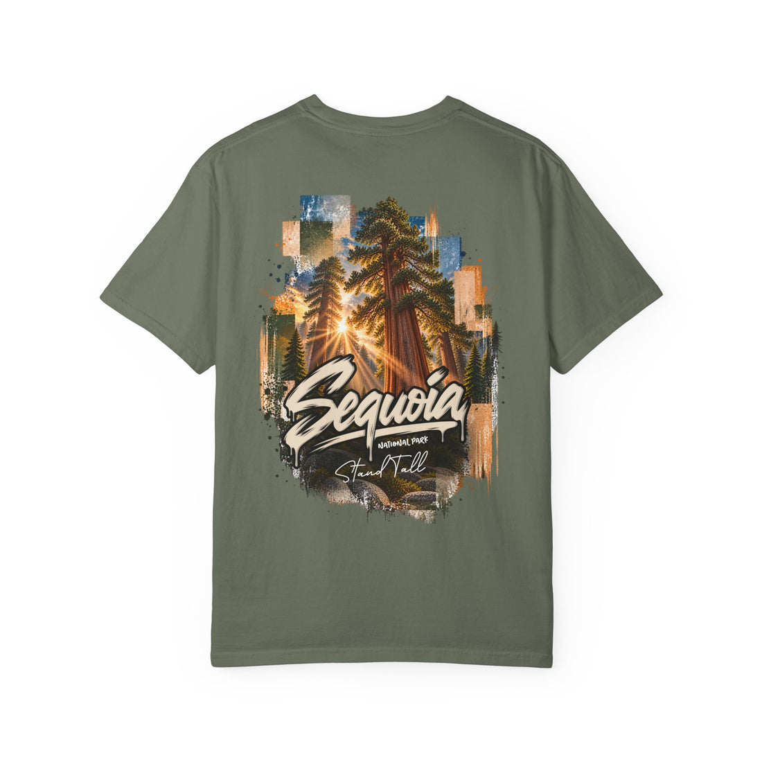 Sequoia National Park – Sun Beams Stand Tall Graphic T-Shirt