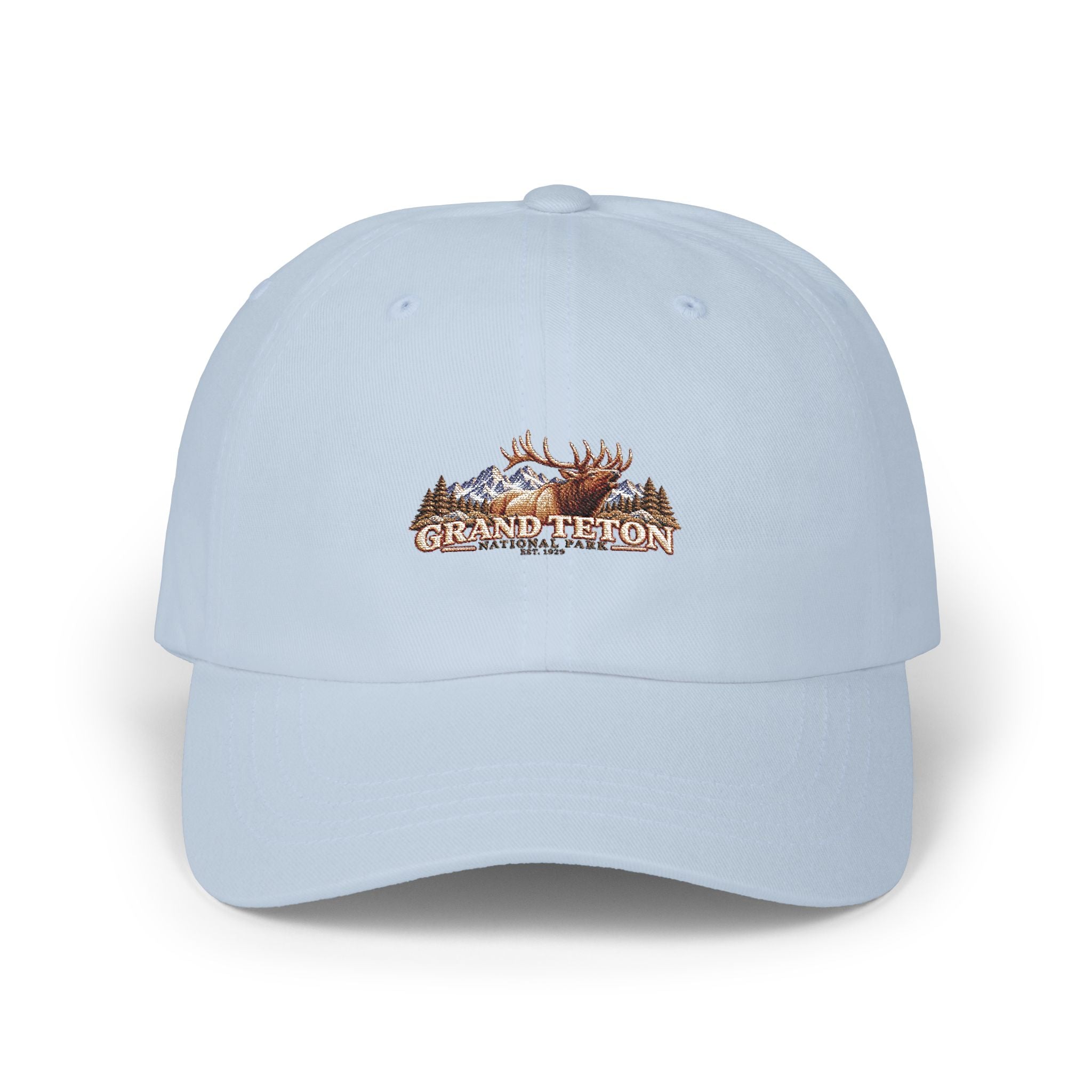 Grand Teton National Park Elk Dad Cap
