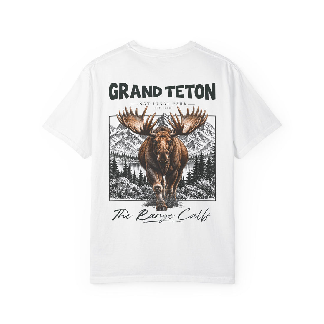 Grand Teton National Park Moose Graphic T-Shirt