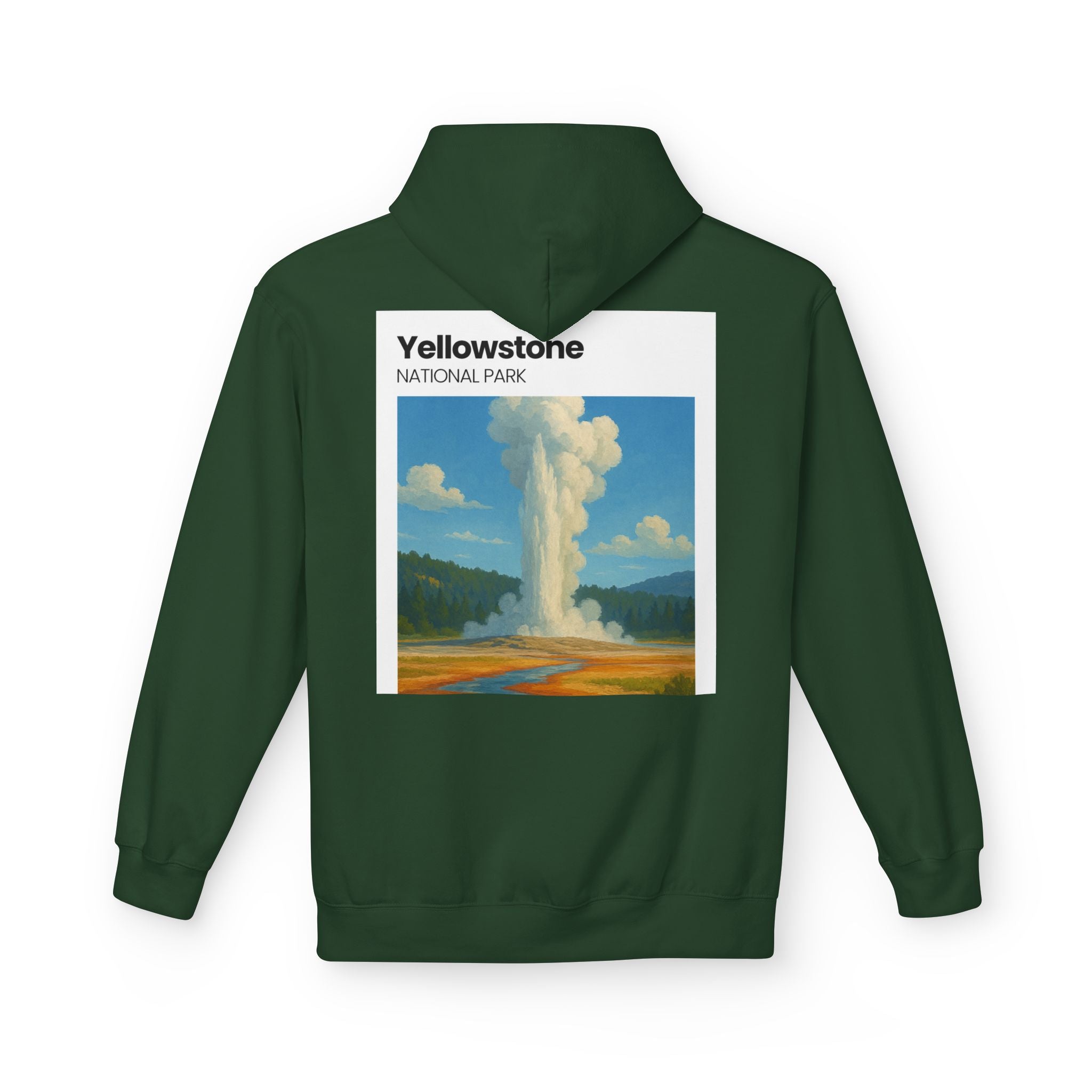 Yellowstone Geyser Hoodie | National Park Travel Pullover