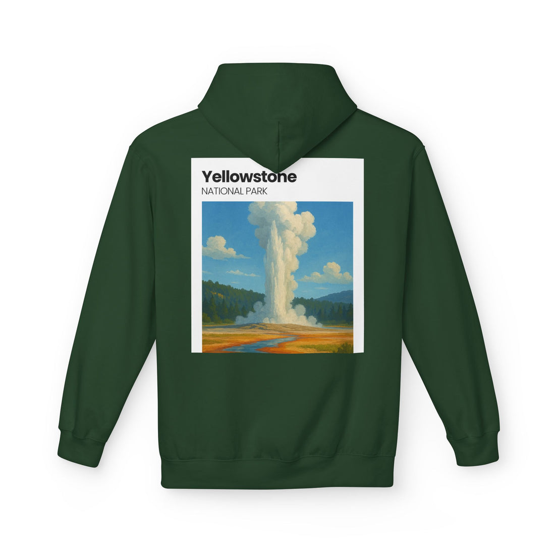 Yellowstone Geyser Hoodie | National Park Travel Pullover