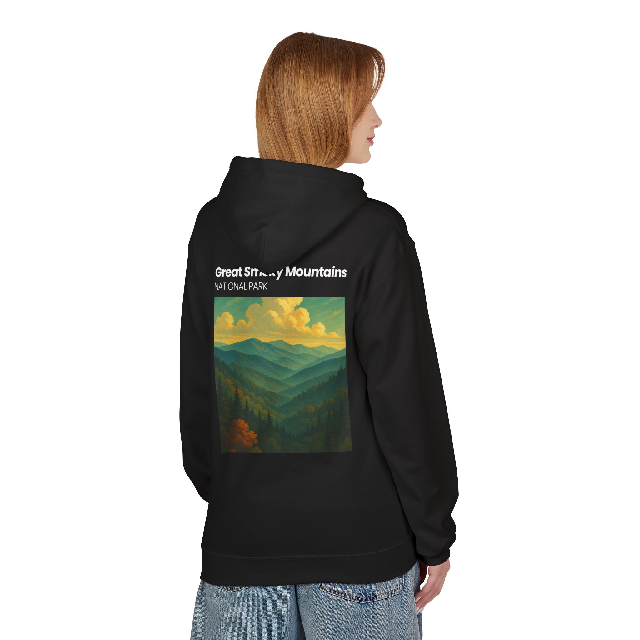 Great Smoky Mountains landscape hoodie | National Park pullover