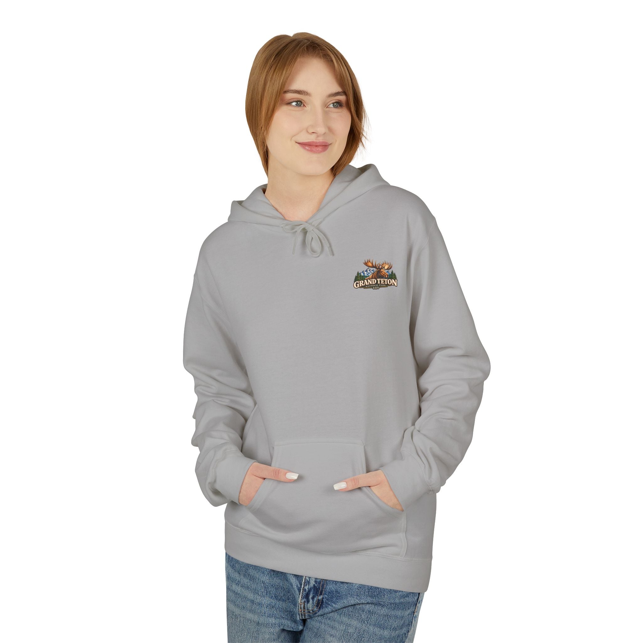 Grand Teton National Park Moose Graphic hoodie