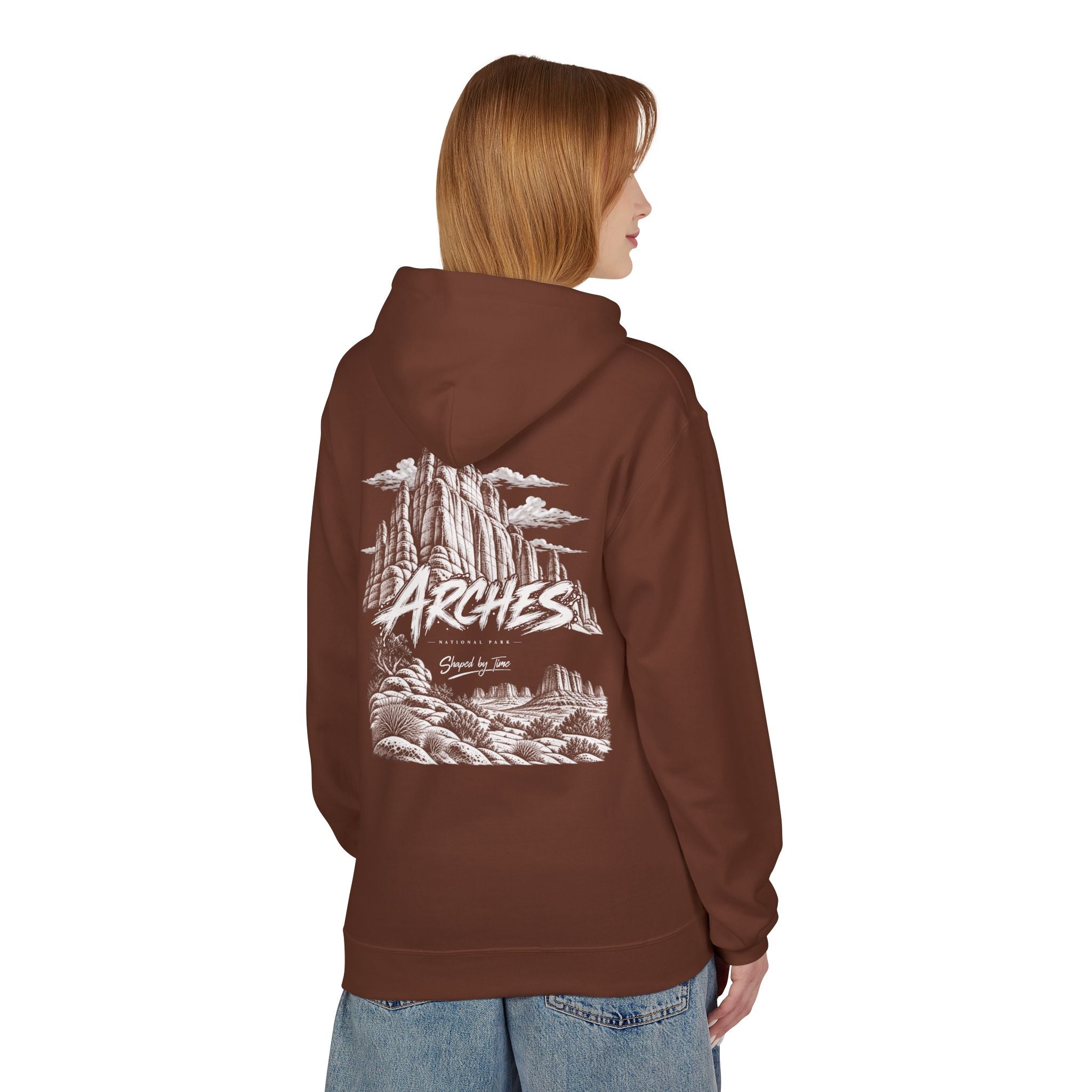 Arches National Park Red Rock Graphic Hoodie