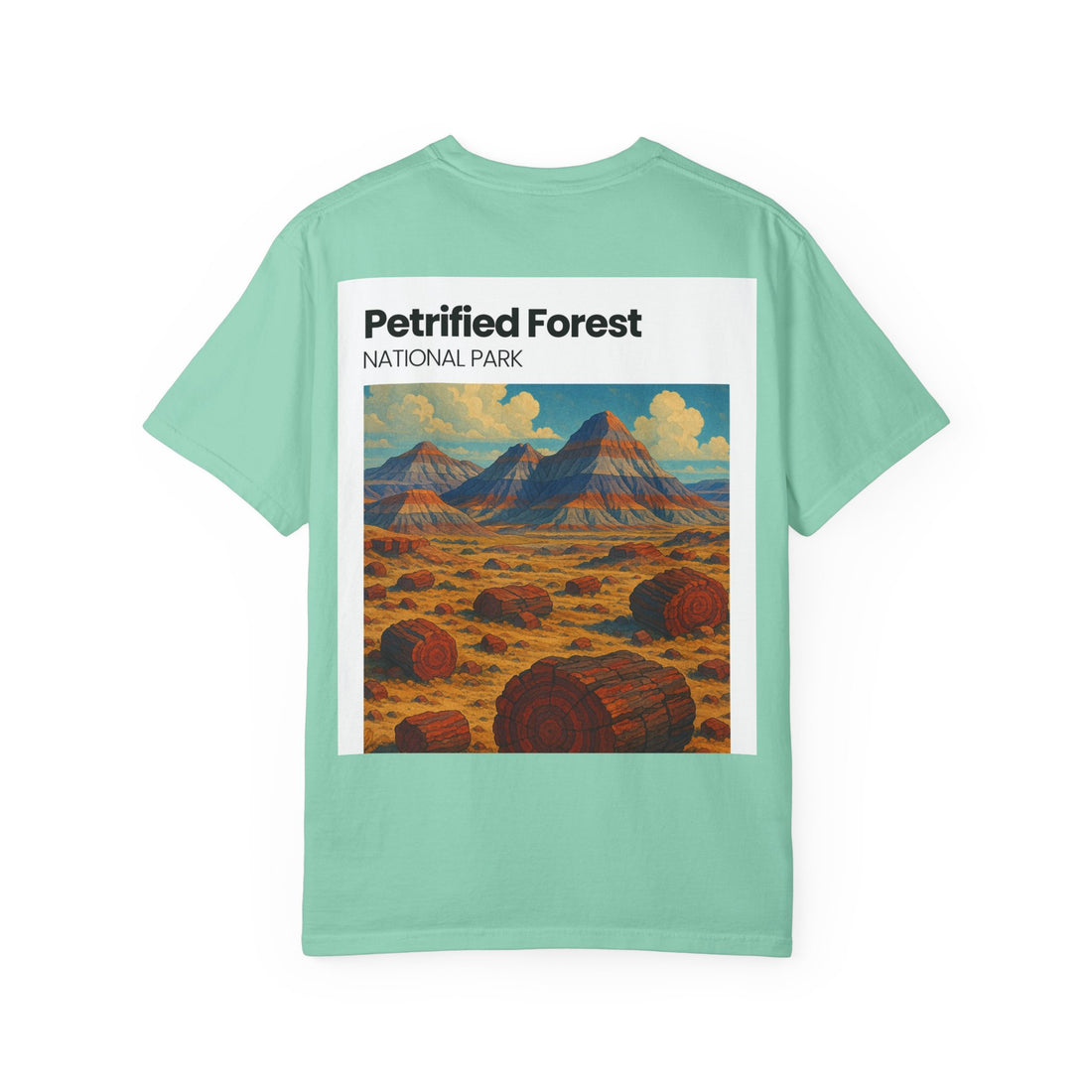 Petrified Forest National Park Poster T-shirt | Vintage Landscape Print