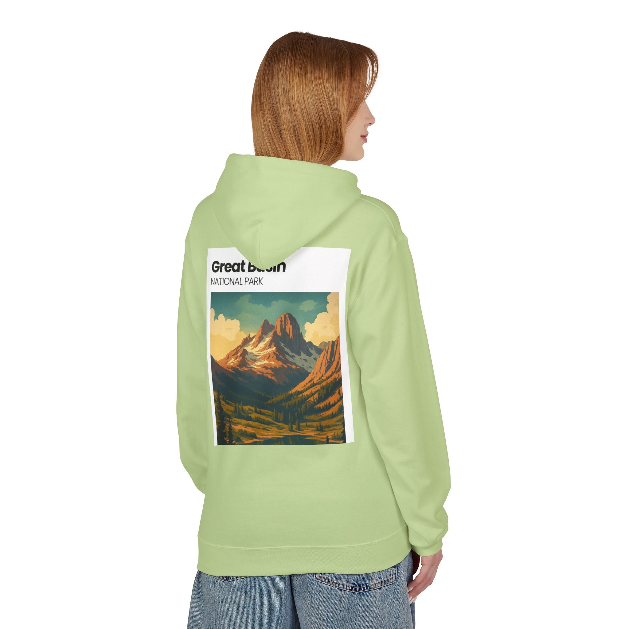 Great Basin National Park Hoodie | Vintage Landscape Pullover