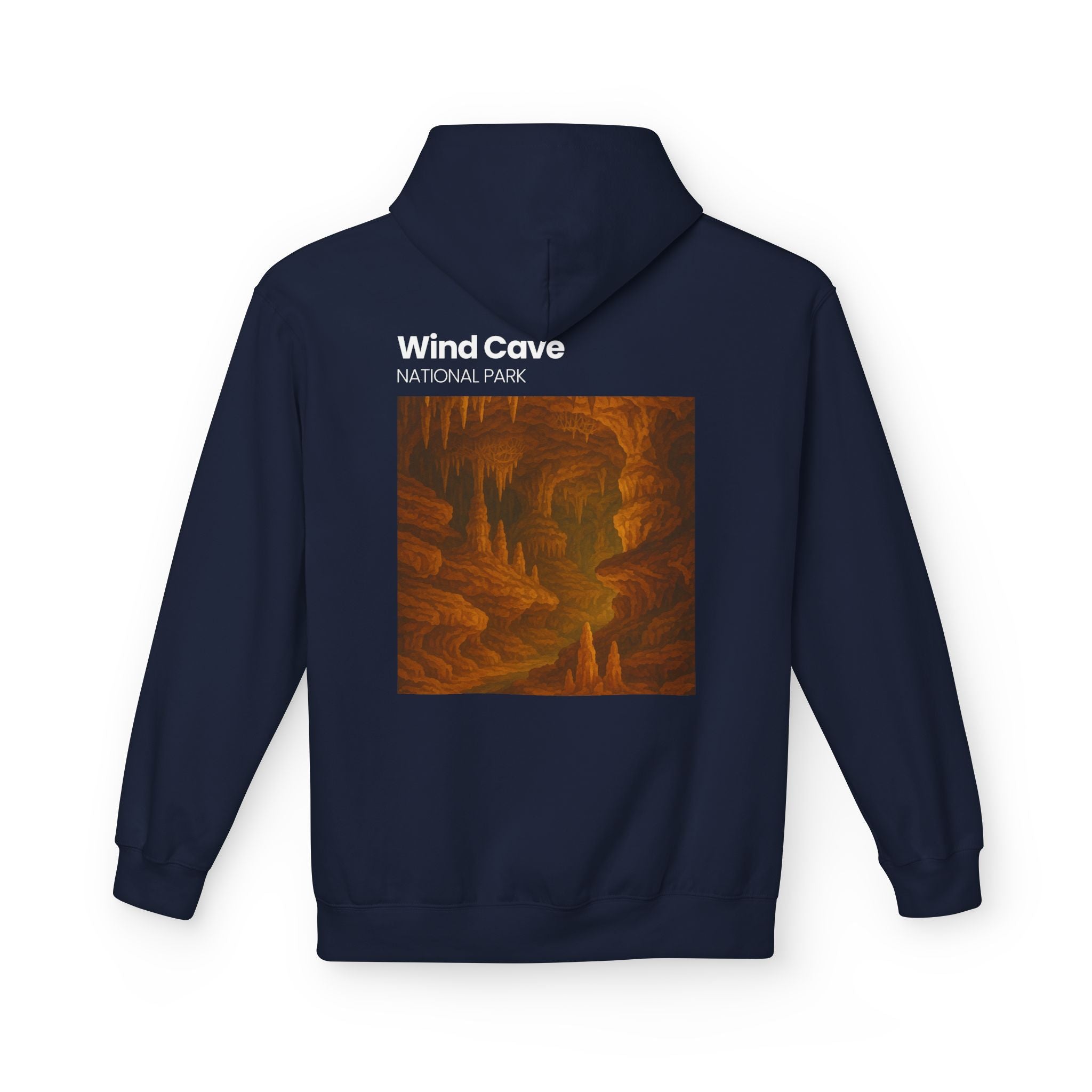Wind Cave National Park Hoodie | Cave Artwork Pullover