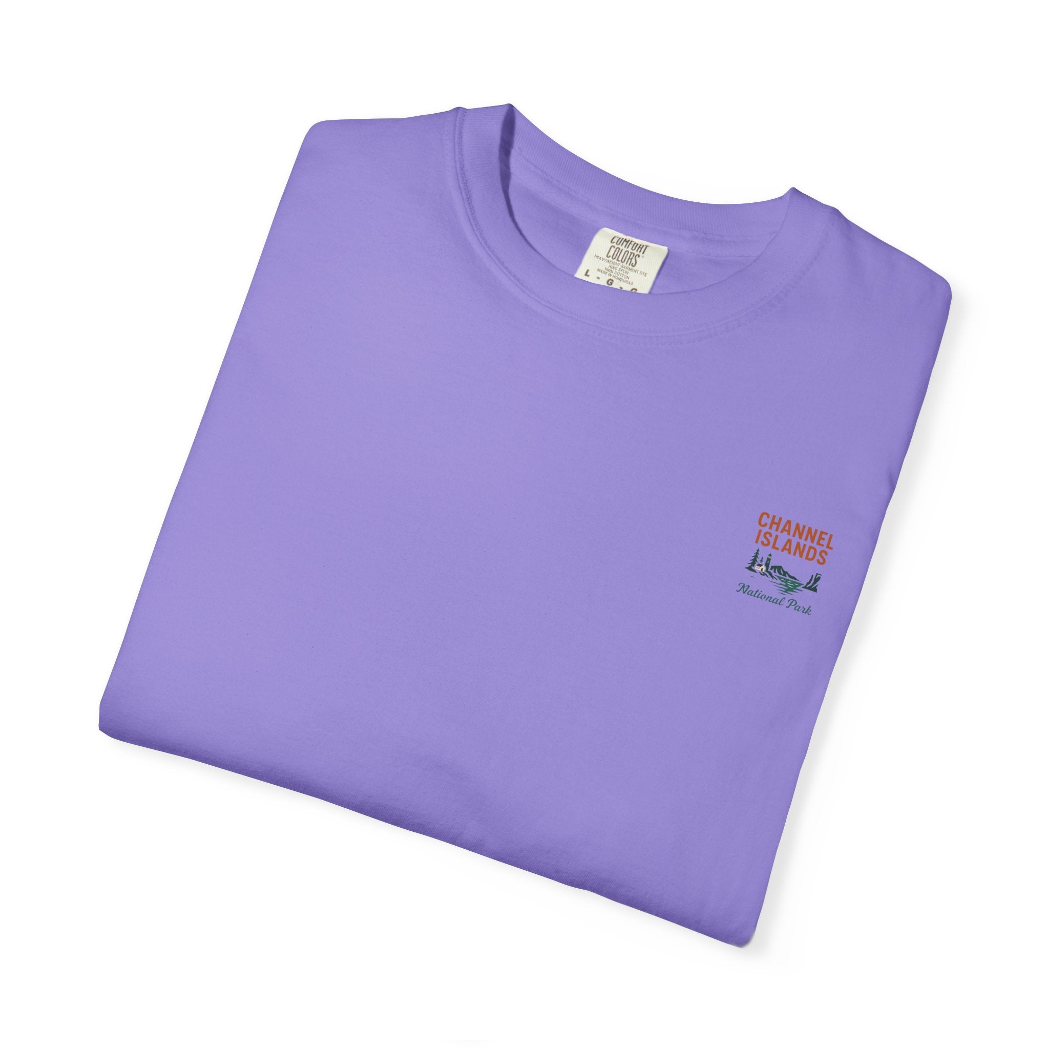 Channel Islands National Park Vintage Poster T-shirt | Coastal Landscape Tee