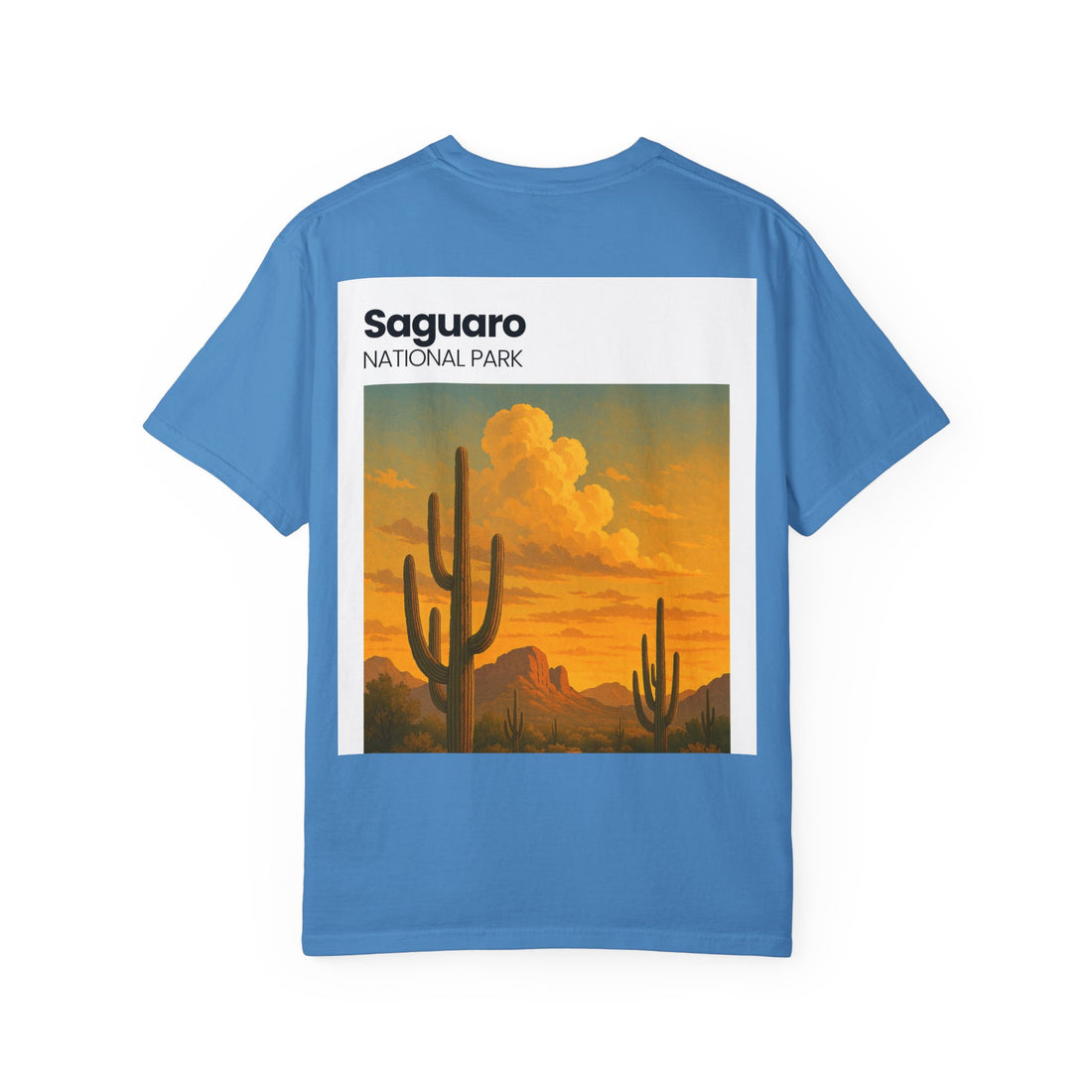 Saguaro National Park Sunset T-Shirt | Desert Cactus Graphic