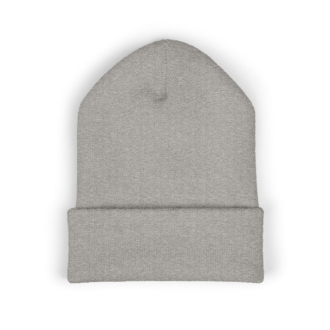 Vintage Floral Crest Beanie | Embroidered Cuffed Beanie