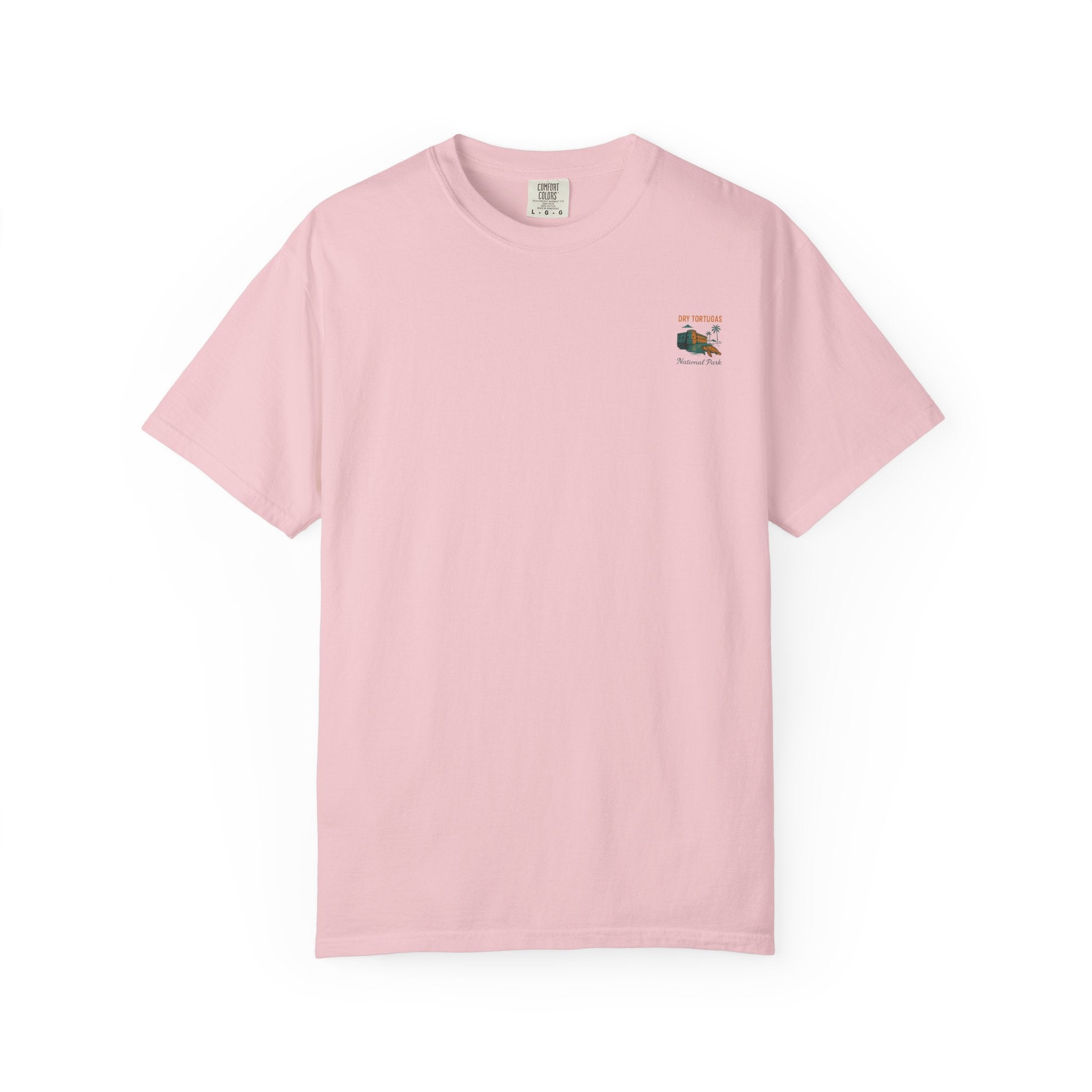 Dry Tortugas National Park Poster T-shirt | Vintage Fort Illustration