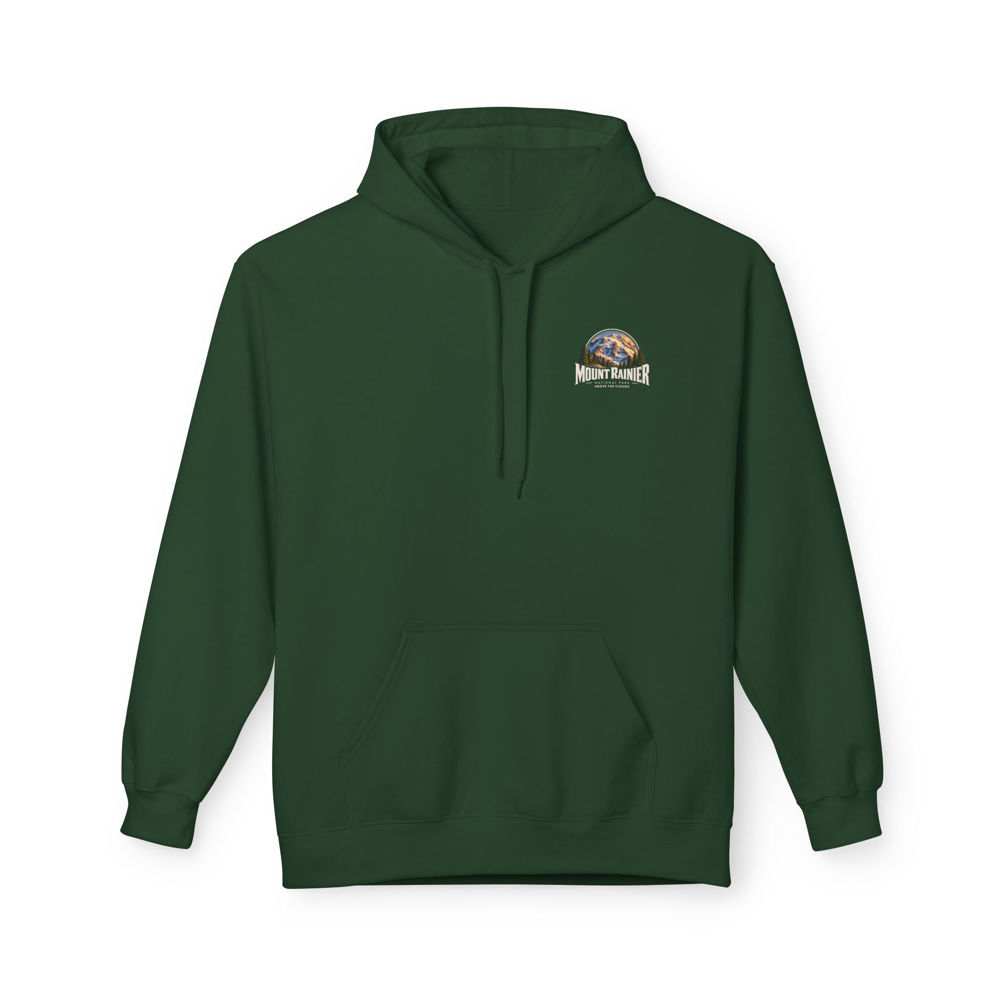 Mount Rainier National Park – Rainier Peak Graphic Hoodie