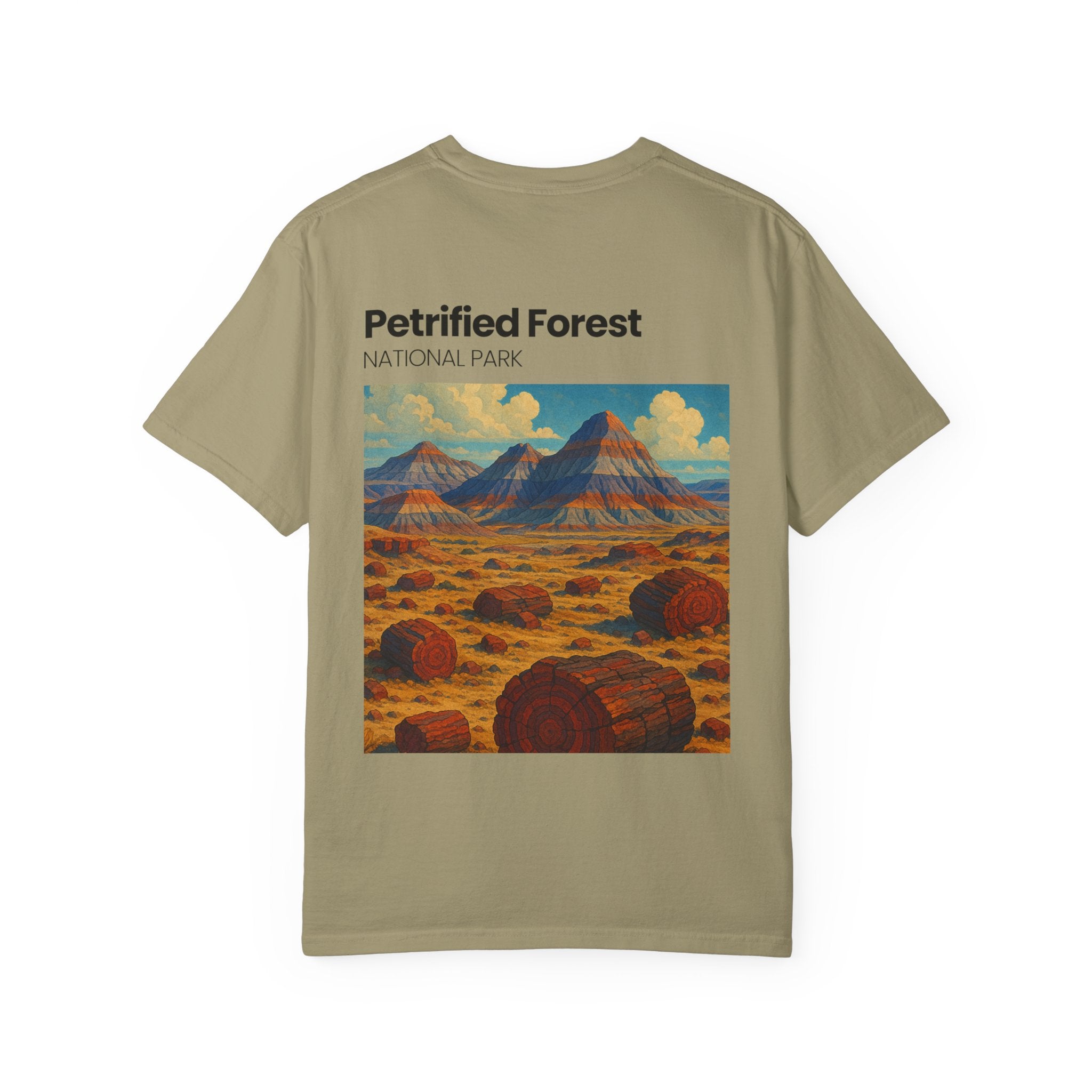 Petrified Forest National Park Poster T-shirt | Vintage Landscape Print