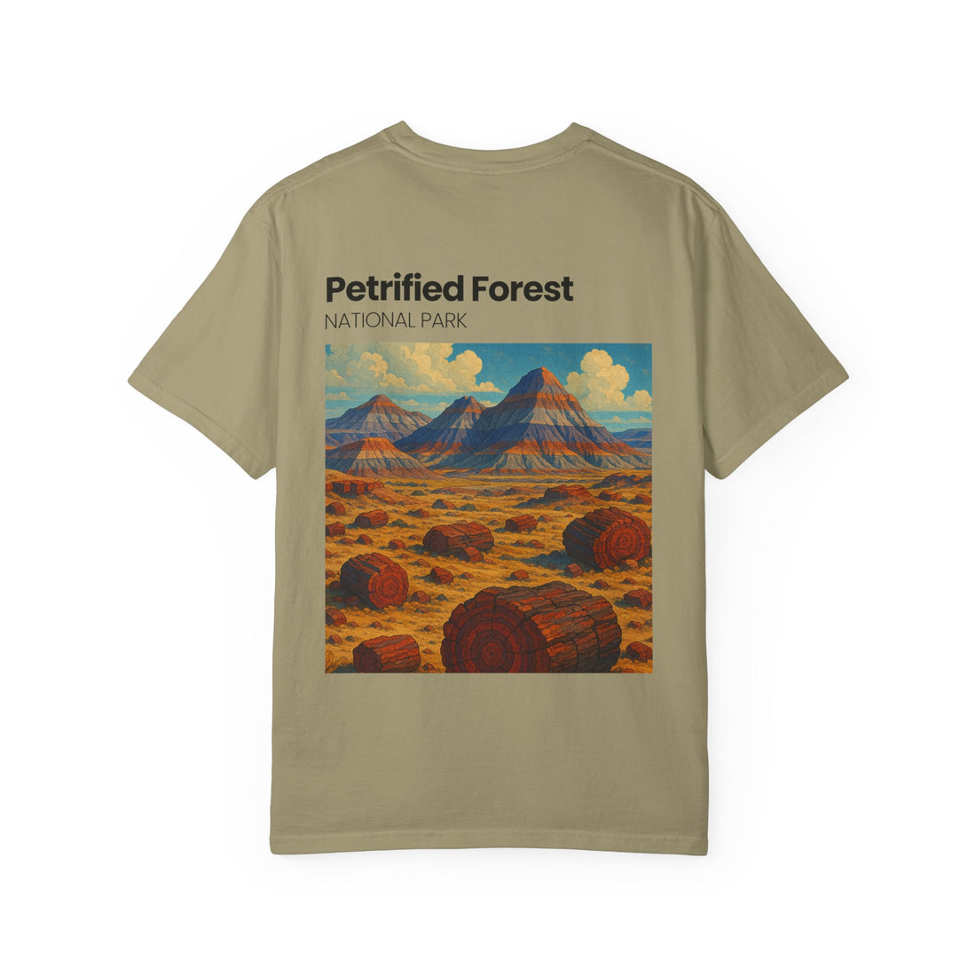 Petrified Forest National Park Poster T-shirt | Vintage Landscape Print
