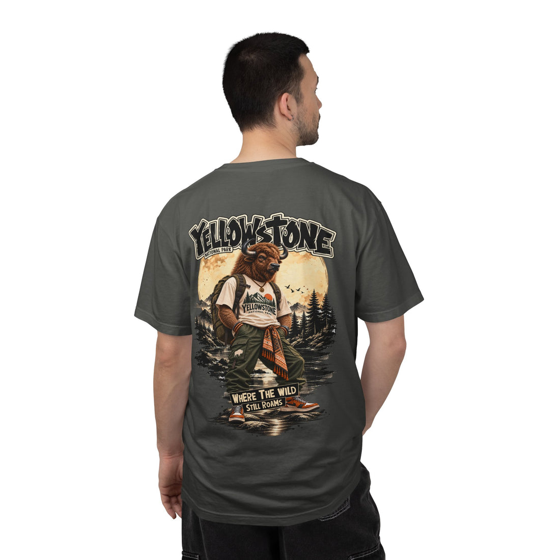 Yellowstone Bison – Where the Wild Still Roams T-Shirt
